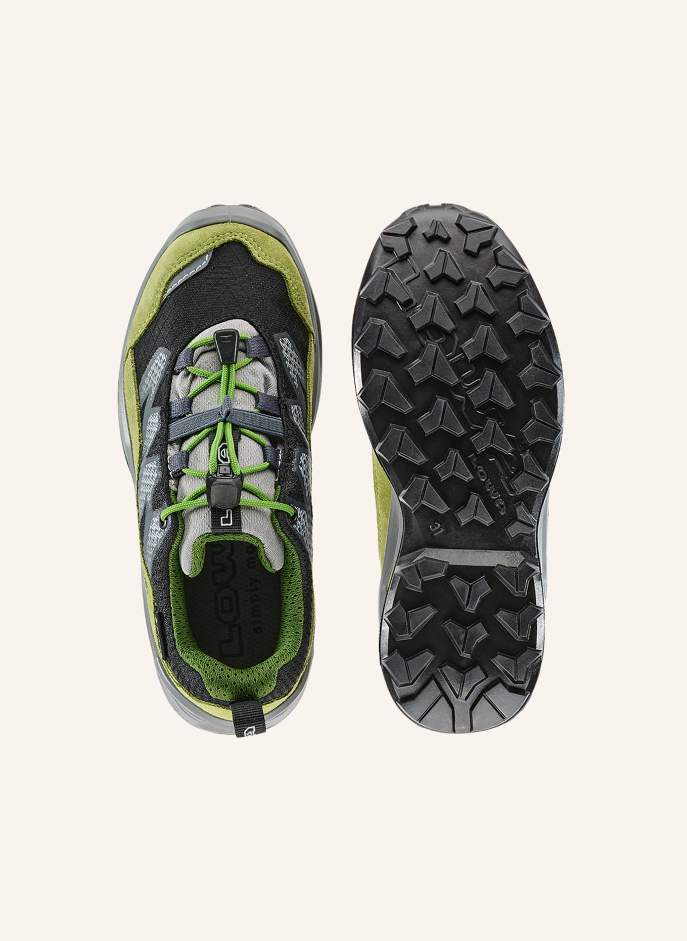 LOWA Outdoor-Schuhe MADDOX PRO GTX LO JR: SCHWARZ