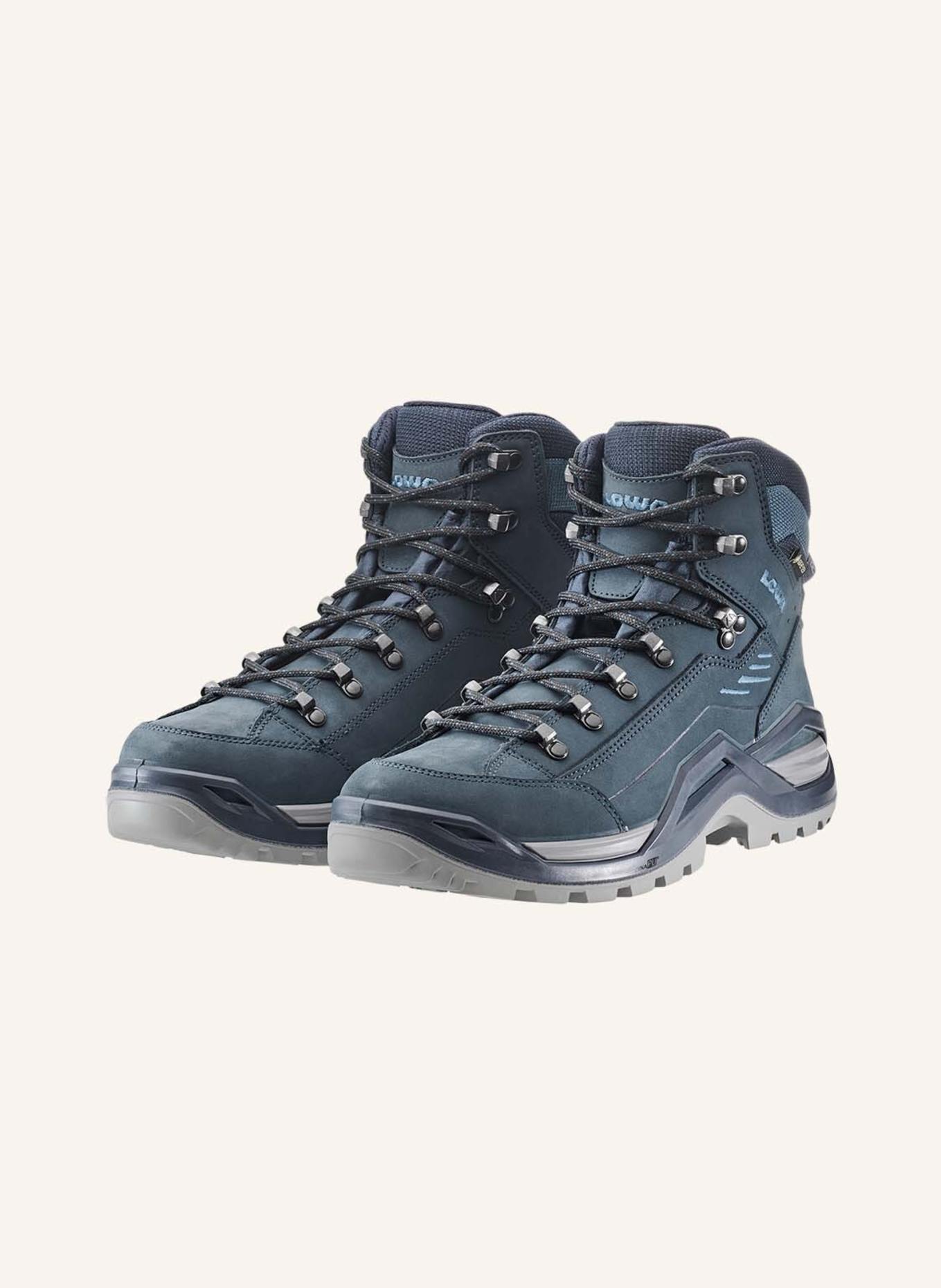 LOWA Wanderschuhe RENEGADE EVO GTX MID: BLAU