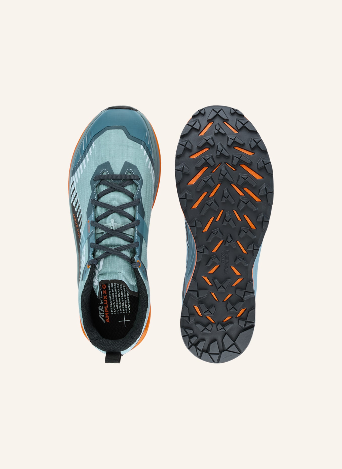 LOWA Trailrunning-Schuhe AMPLUX 2 GTX: BLAU