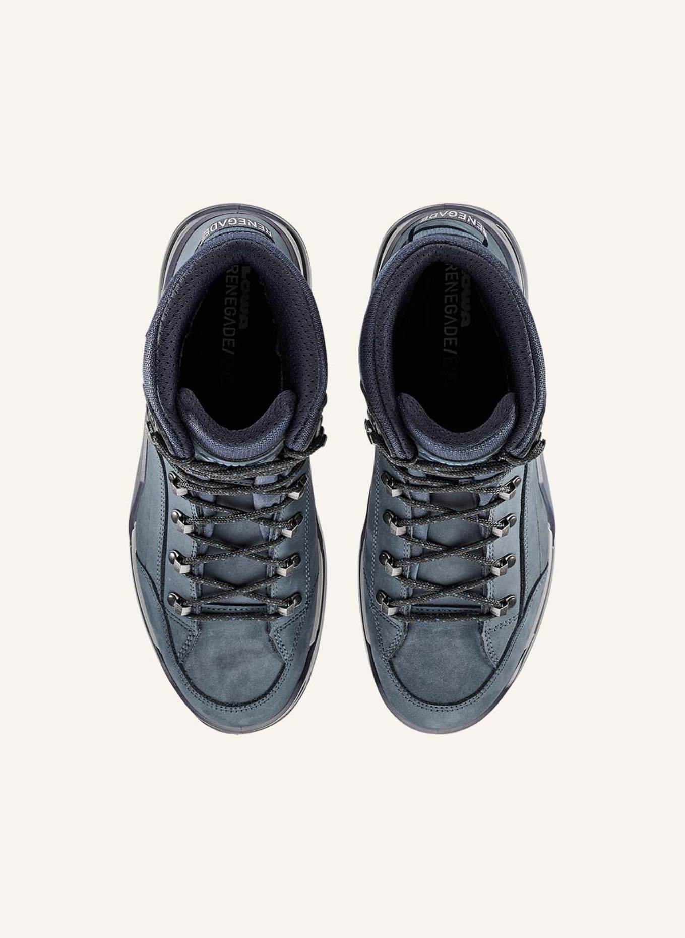 LOWA Wanderschuhe RENEGADE EVO GTX MID: BLAU