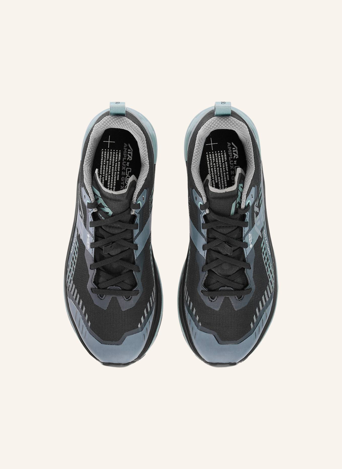 LOWA Trailrunning-Schuhe AMPLUX 2 GTX Ws: SCHWARZ