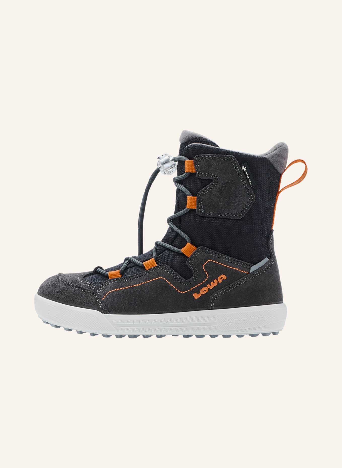 LOWA Outdoor-Schuhe RAIK 2 GTX HI JR: SCHWARZ