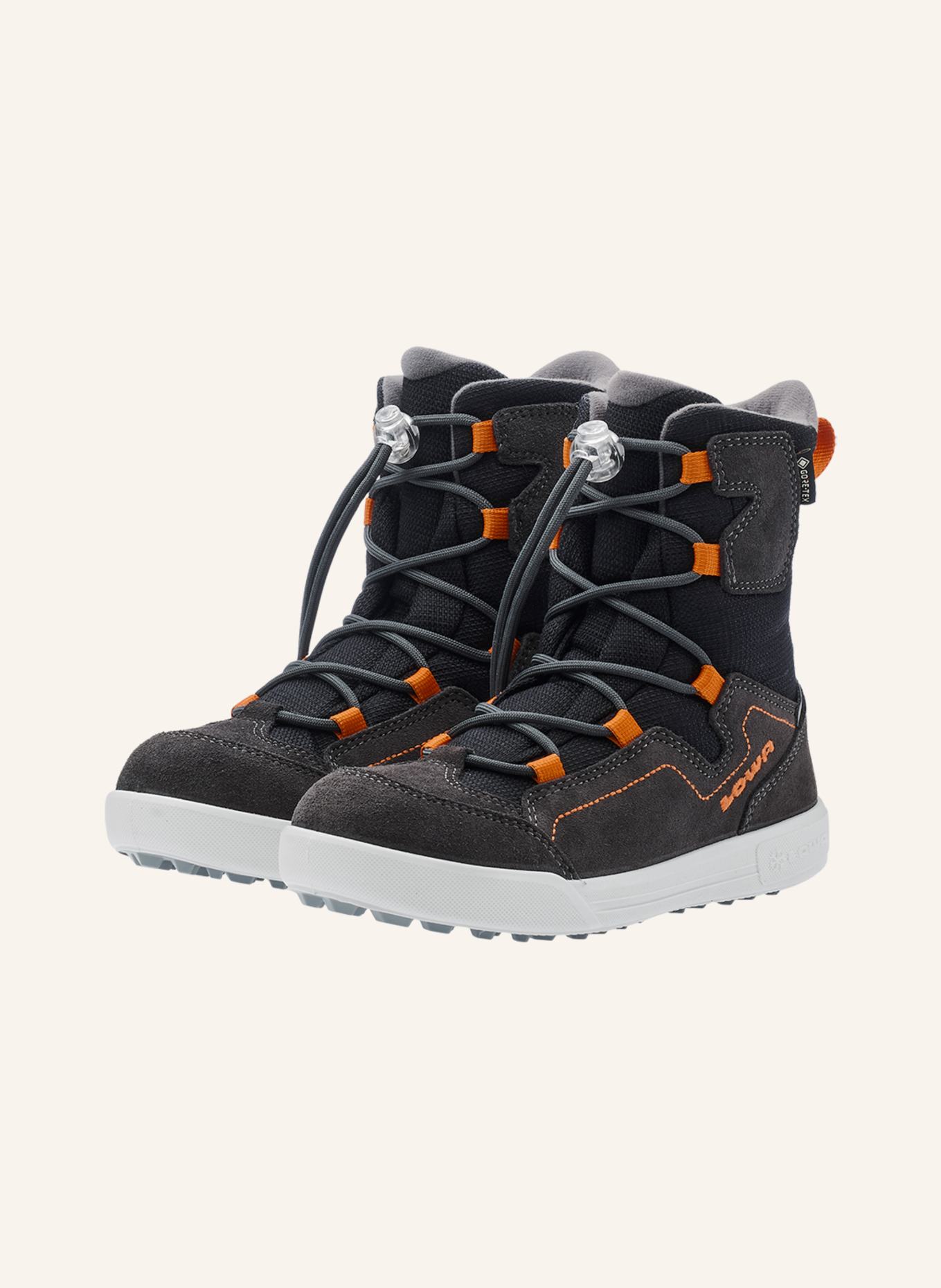 LOWA Outdoor-Schuhe RAIK 2 GTX HI JR: SCHWARZ