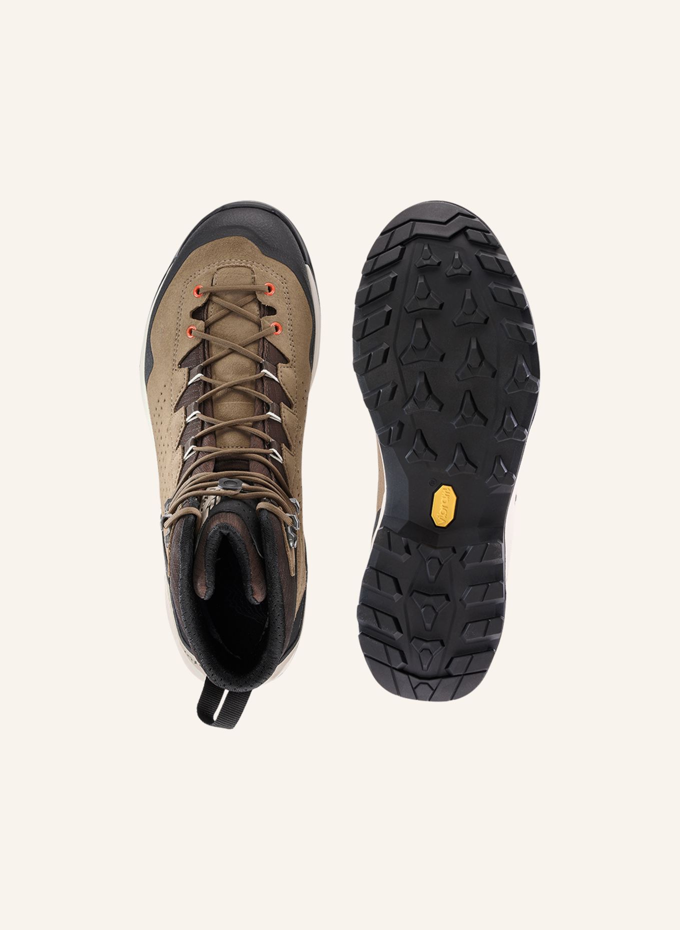 LOWA Bergschuhe GTX MID: BRAUN