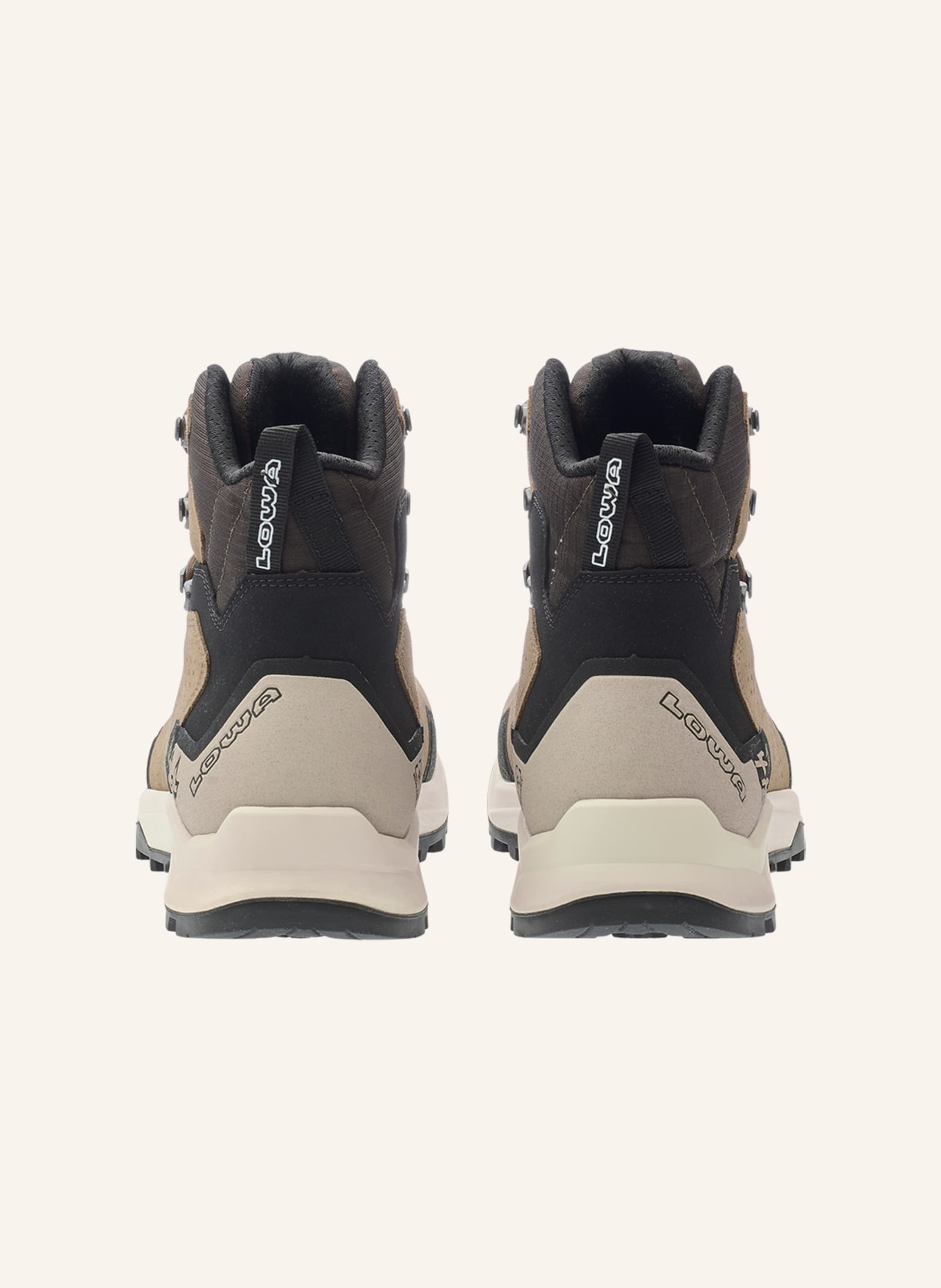 LOWA Bergschuhe GTX MID: BRAUN