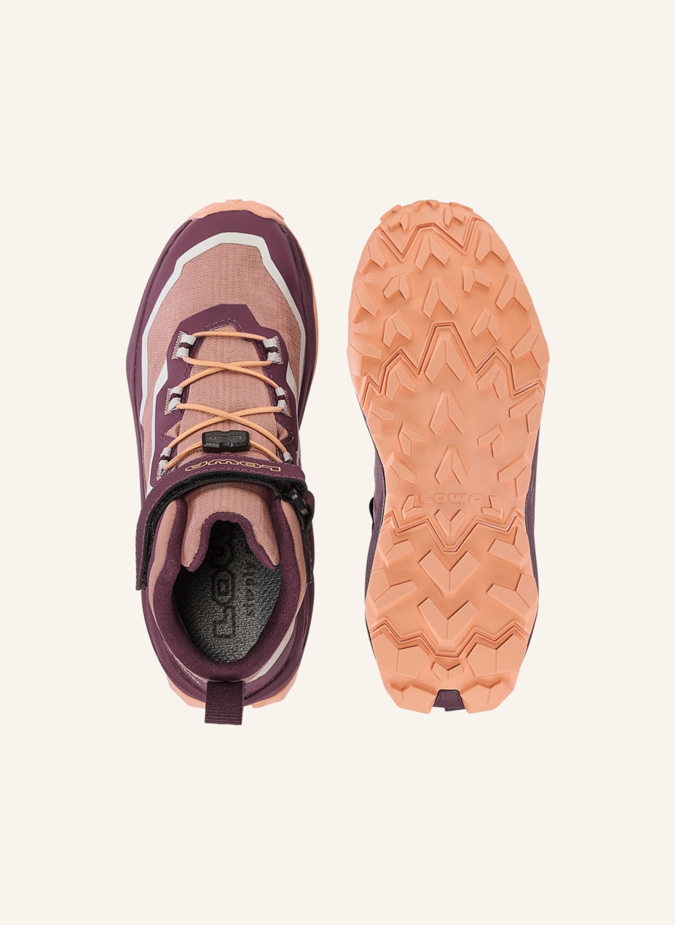 LOWA Outdoor-Schuhe TRAILUX GTX MID JR: ROT