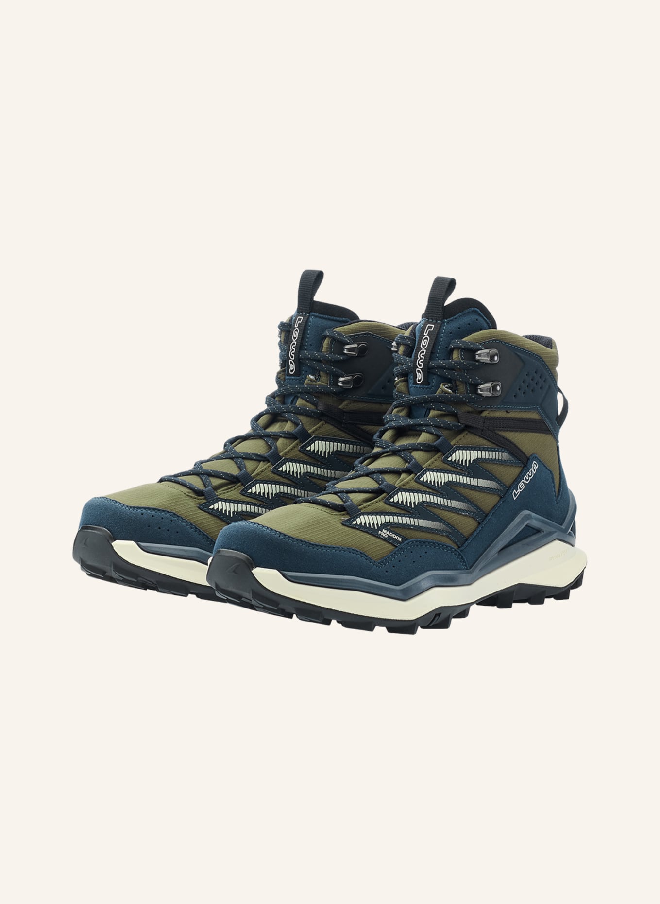 LOWA Trekkingschuhe MADDOX PRO GTX MID: BLAU