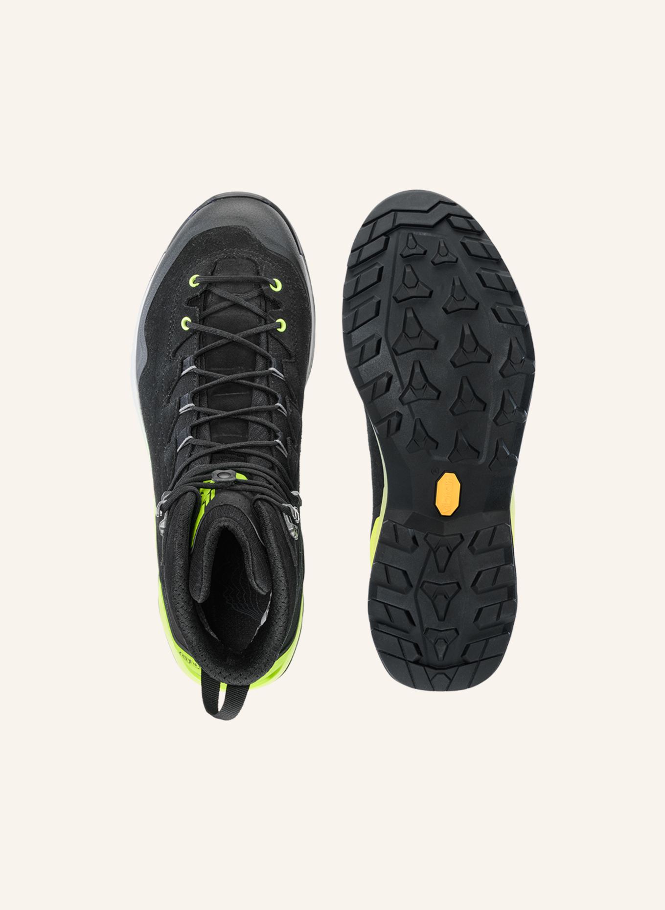 LOWA Bergschuhe GTX MID: SCHWARZ
