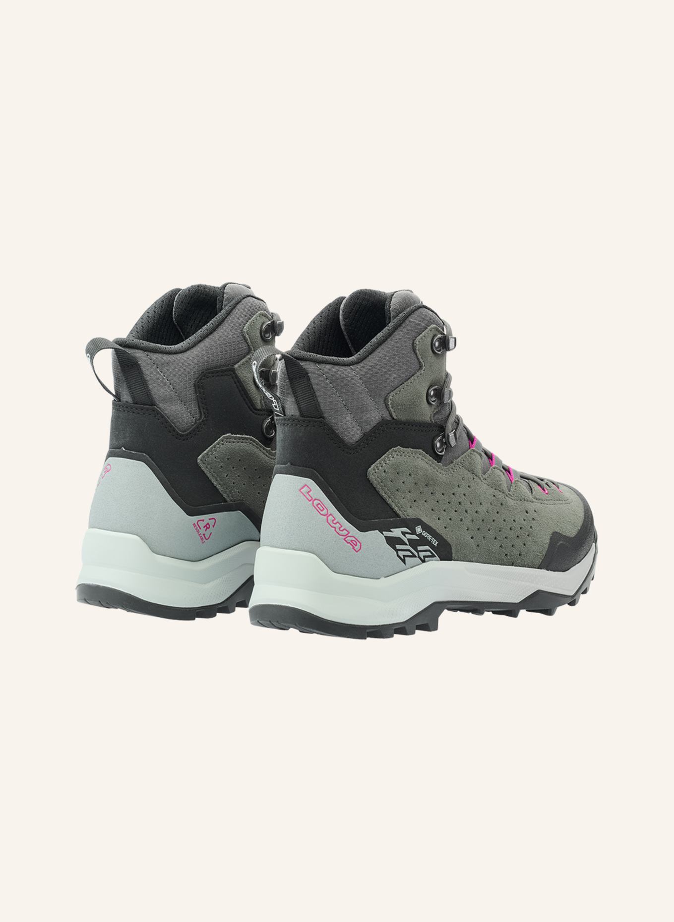 LOWA Trekkingschuhe GTX MID: GRAU