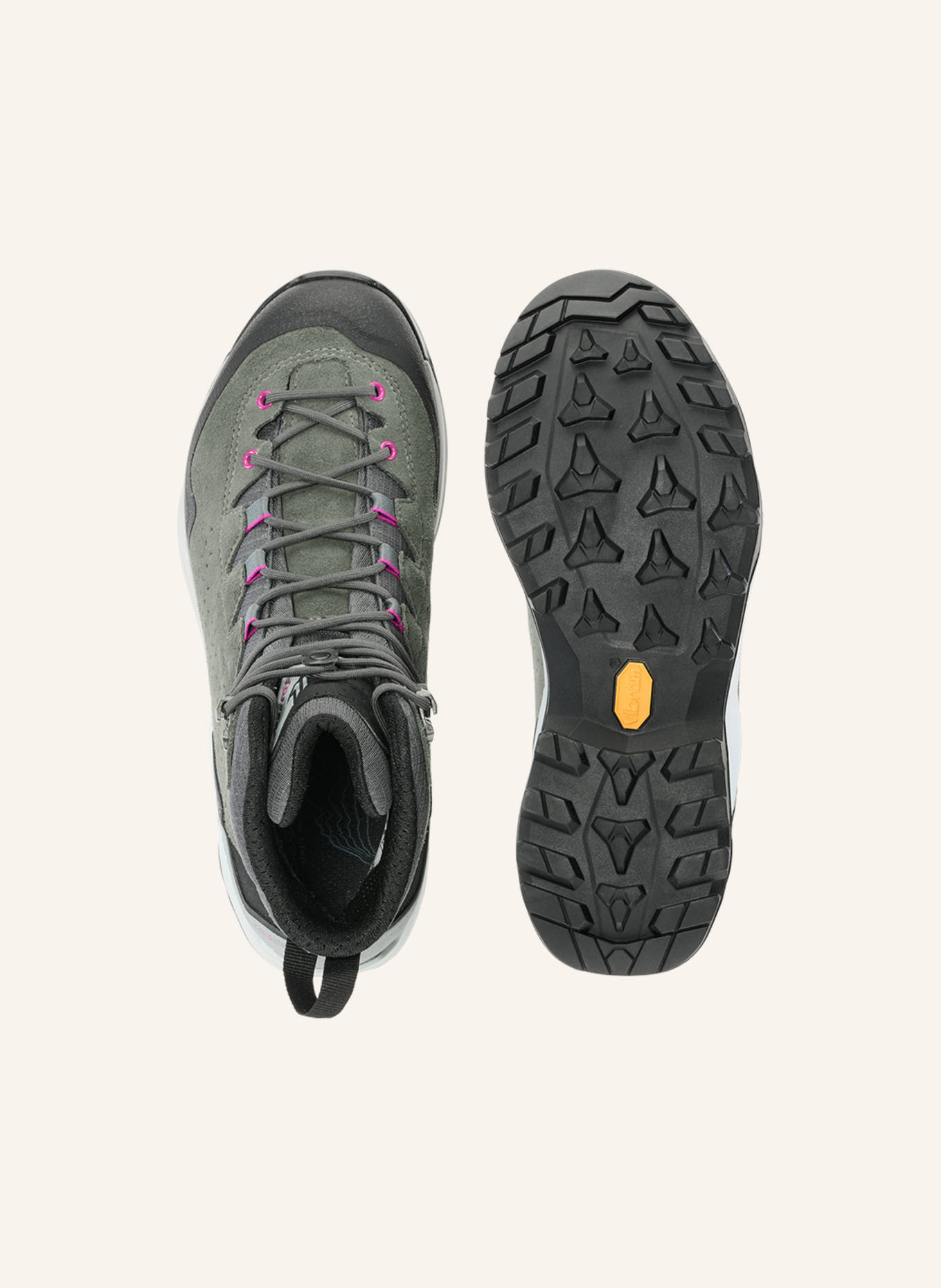 LOWA Trekkingschuhe GTX MID: GRAU