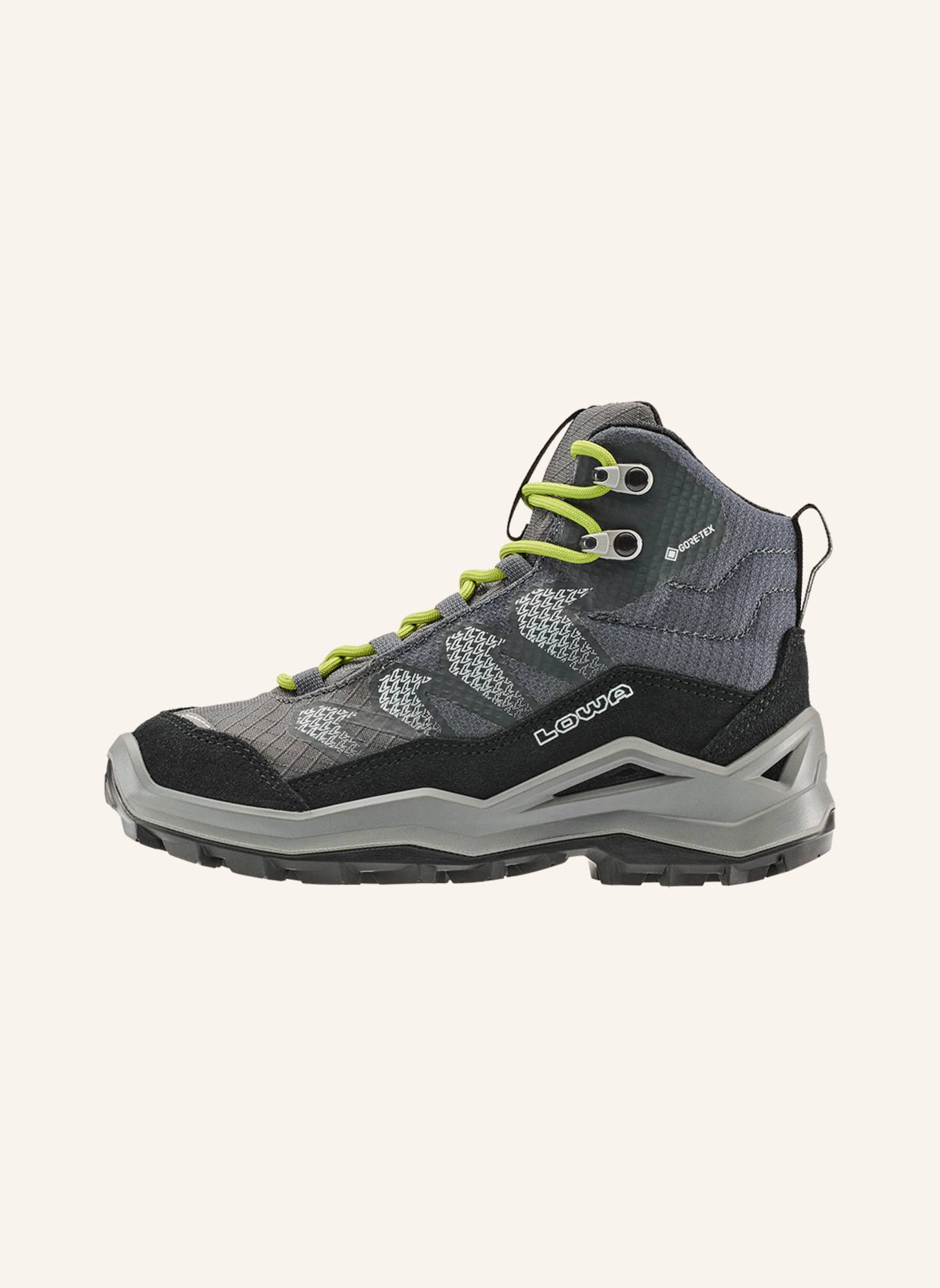 LOWA Outdoor-Schuhe MADDOX PRO GTX MID JR: SCHWARZ