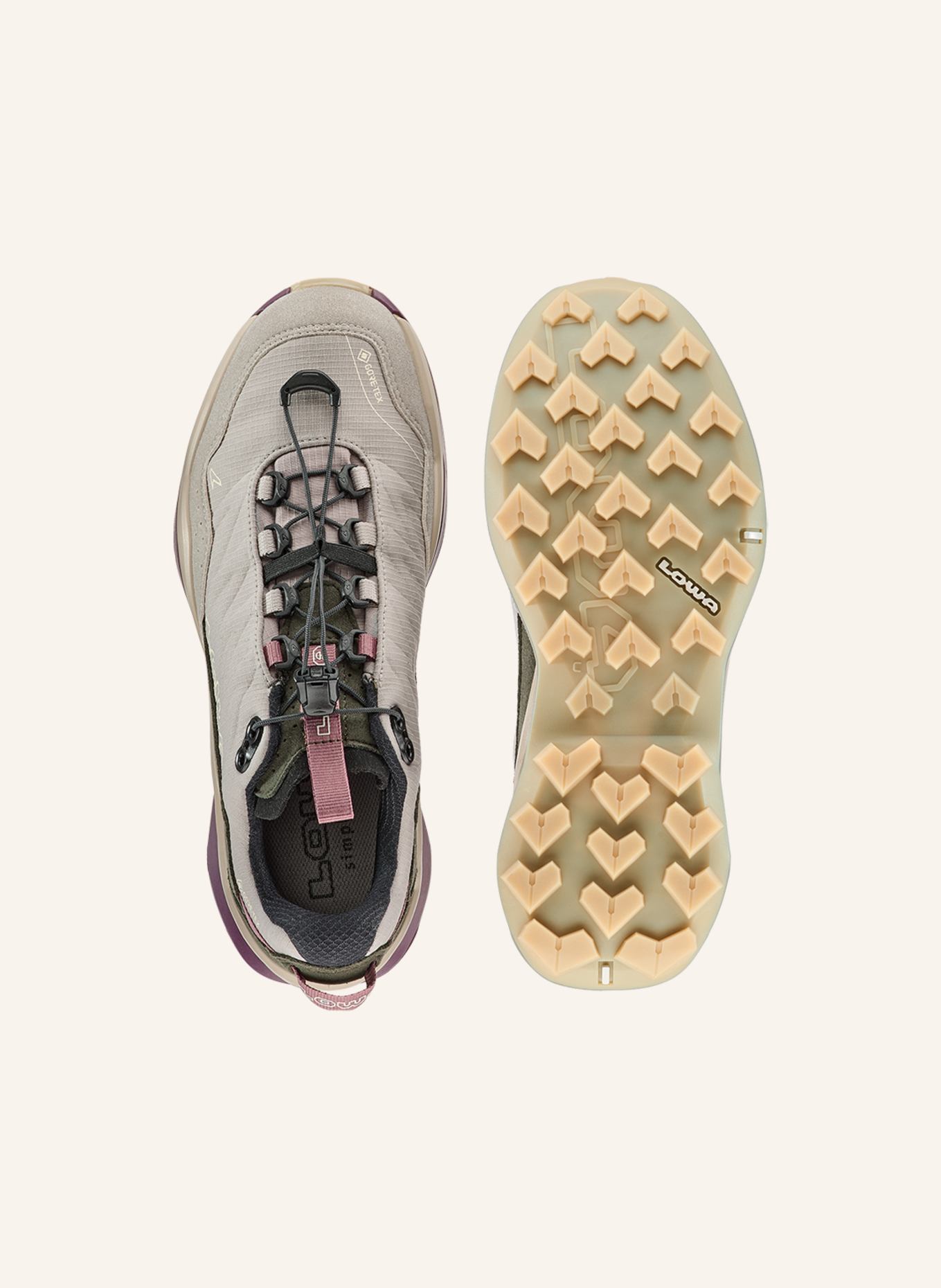 LOWA Outdoor-Schuhe MADDOX PRO GTX LO SL Ws: BEIGE