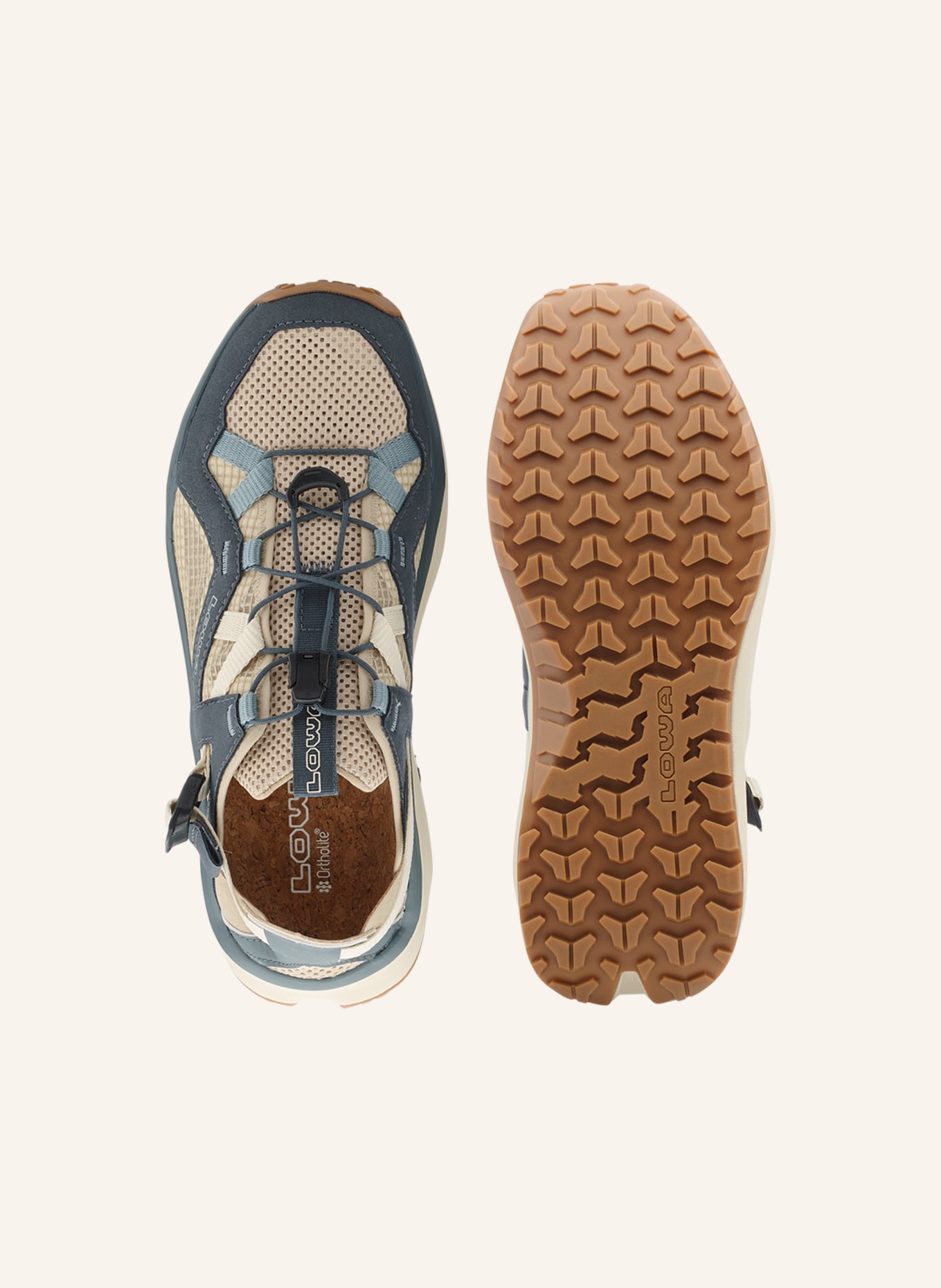 LOWA Wanderschuhe KALOYA VENT: BLAU