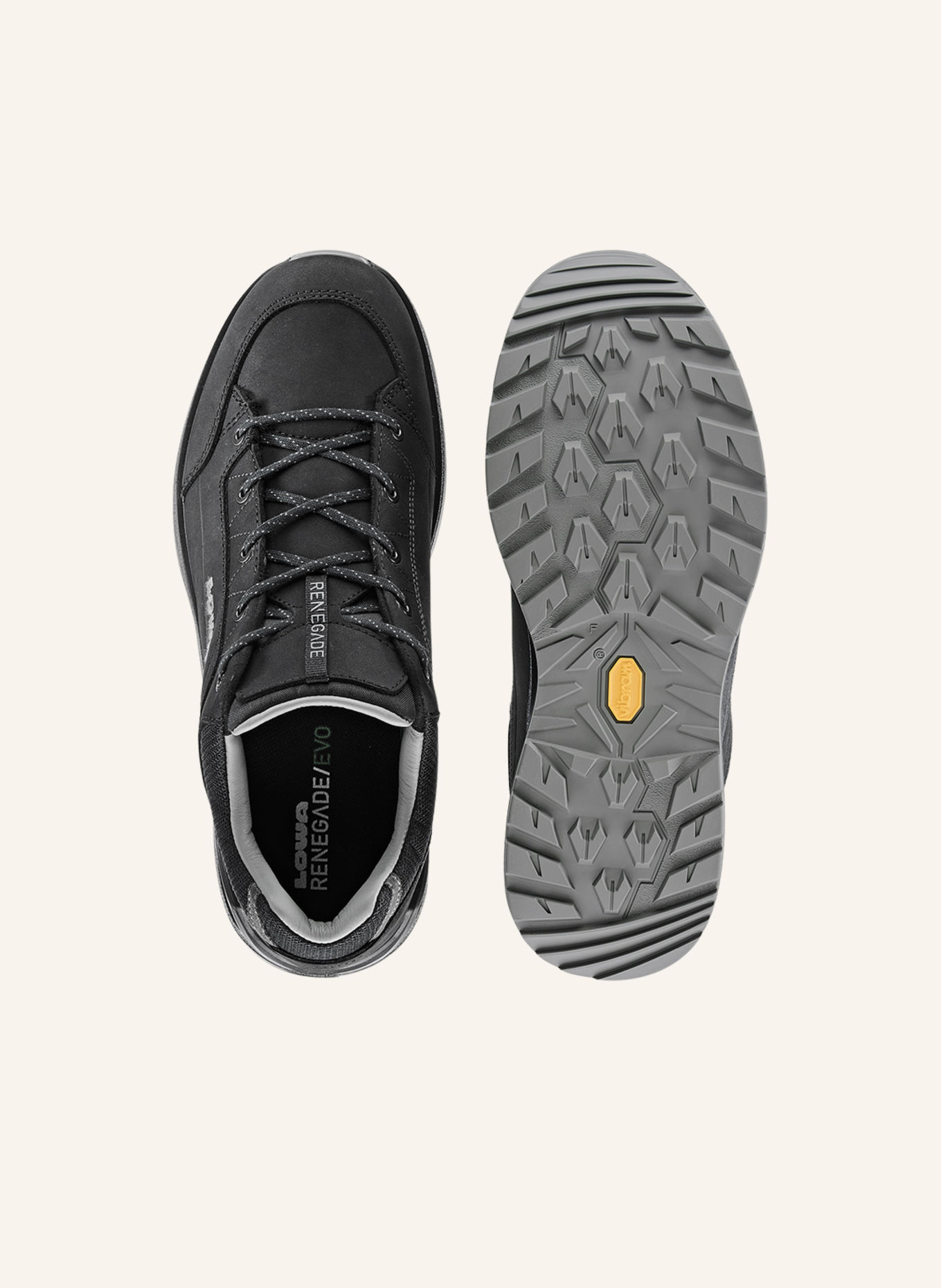 LOWA Outdoor-Schuhe RENEGADE EVO LL LO: SCHWARZ