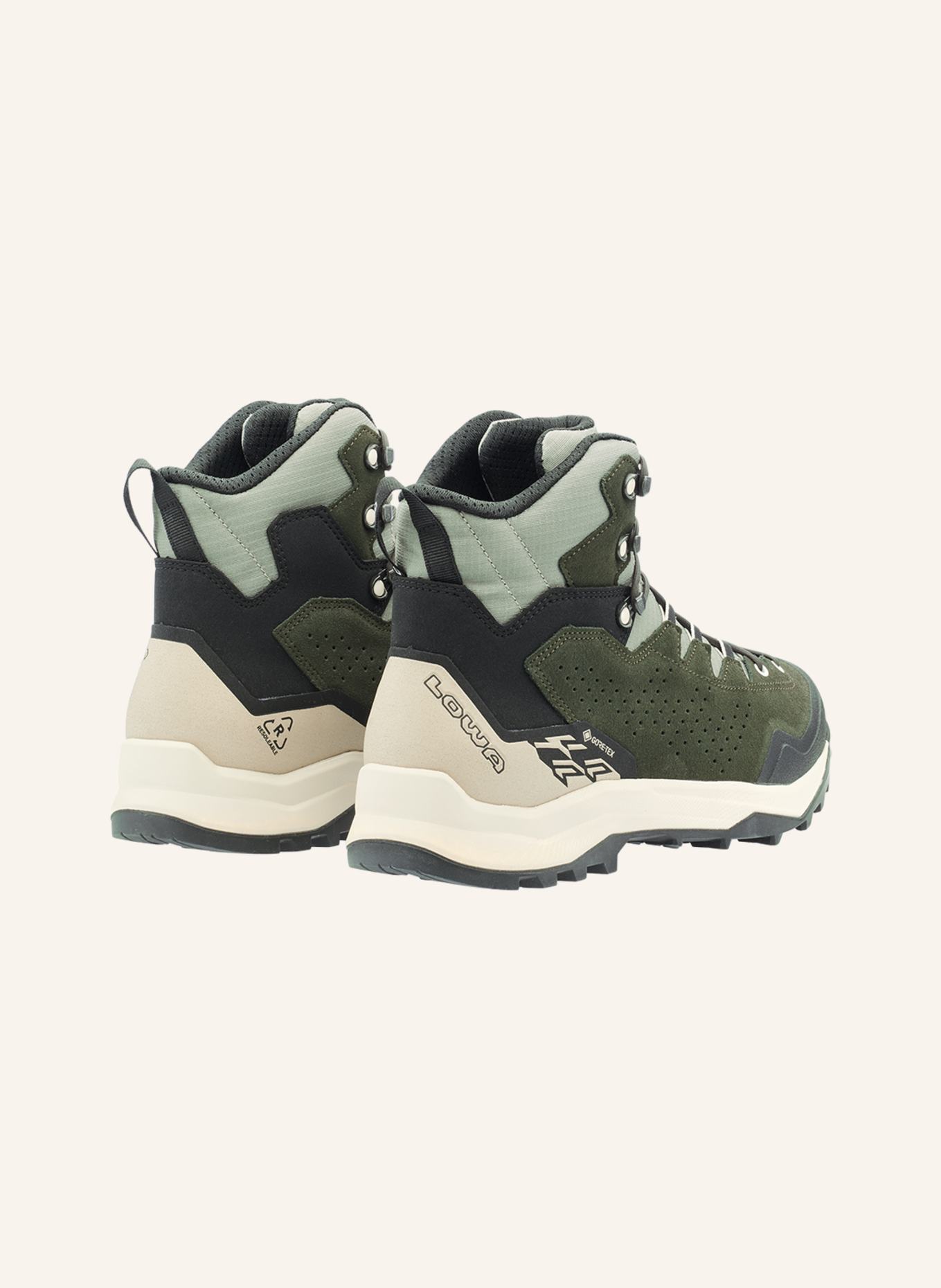 LOWA Bergschuhe GTX MID: GRÜN