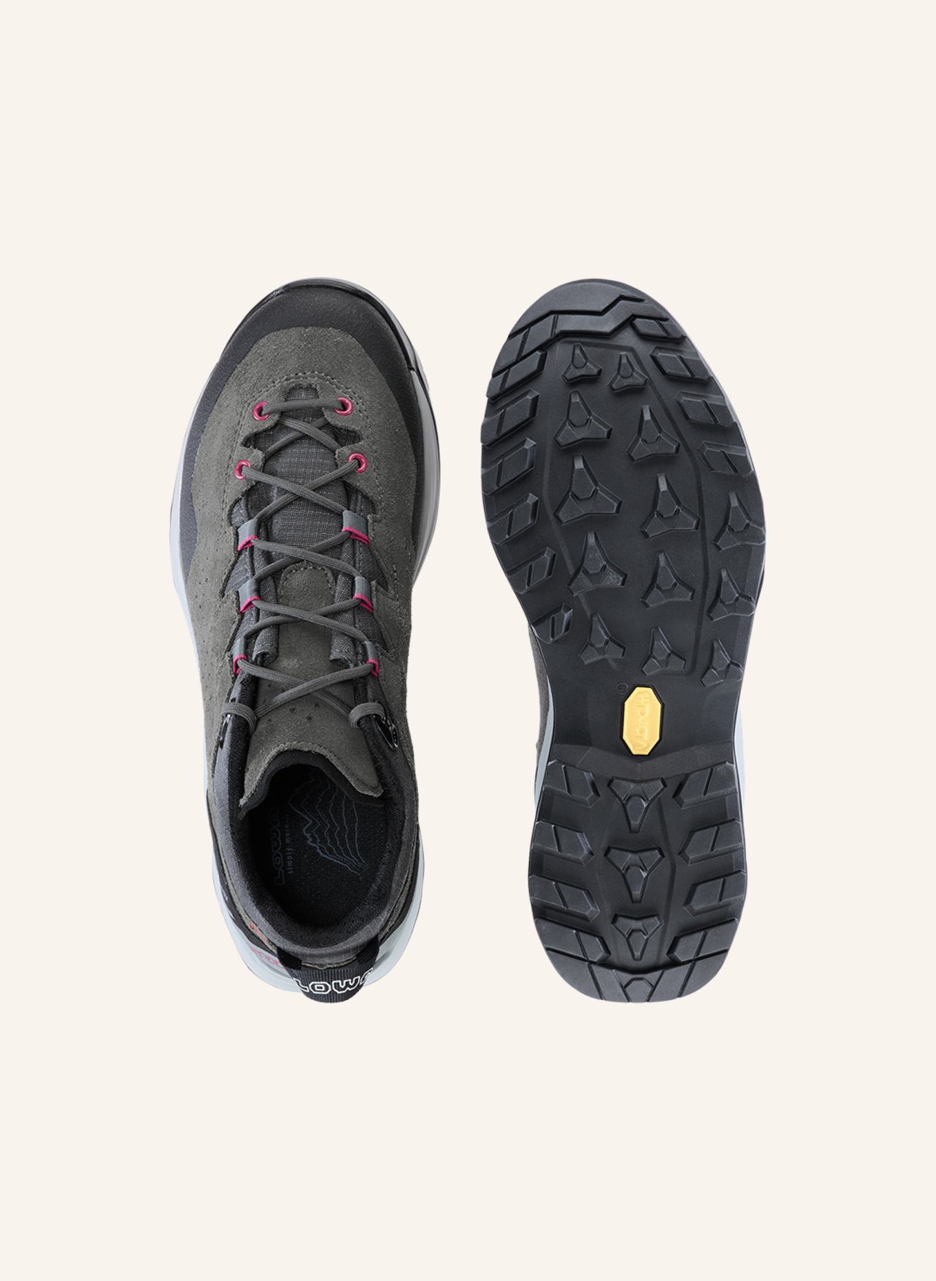 LOWA Wanderschuhe LOWA GTX LO WS: GRAU