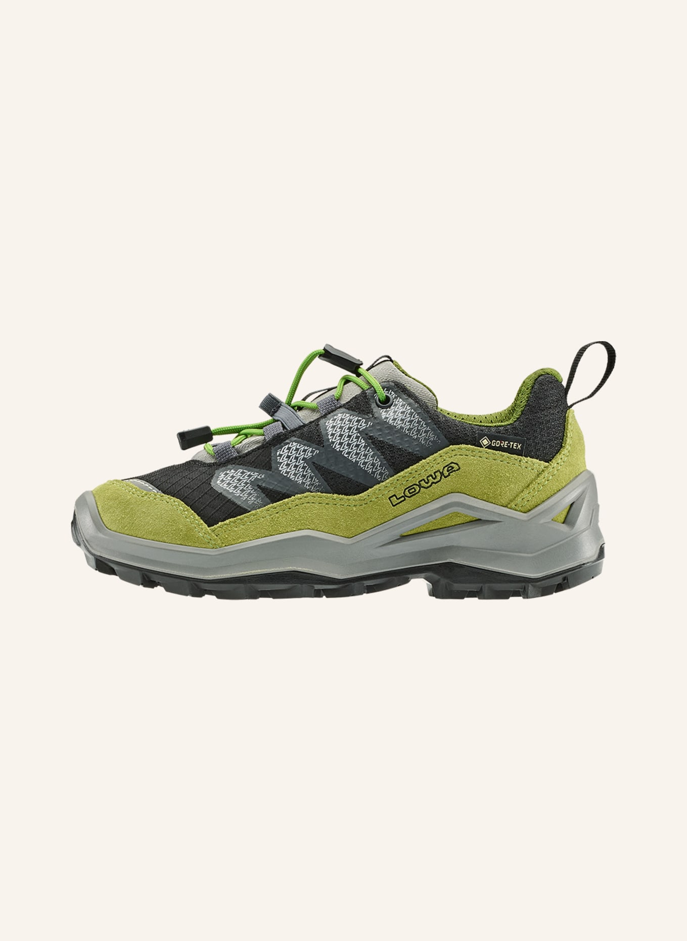 LOWA Outdoor-Schuhe MADDOX PRO GTX LO JR: SCHWARZ