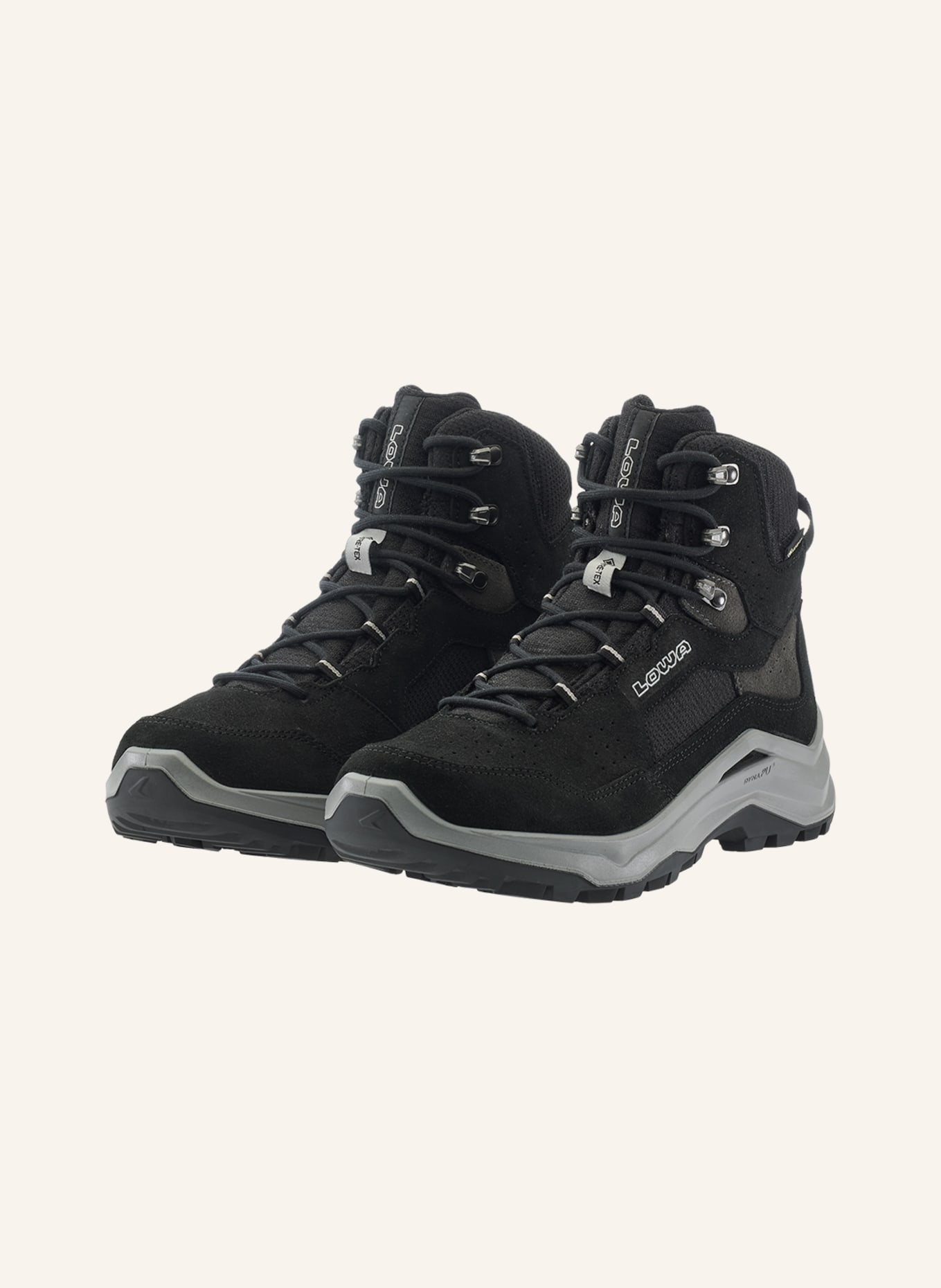 LOWA Outdoor-Schuhe VENTIERRA GTX MID: SCHWARZ
