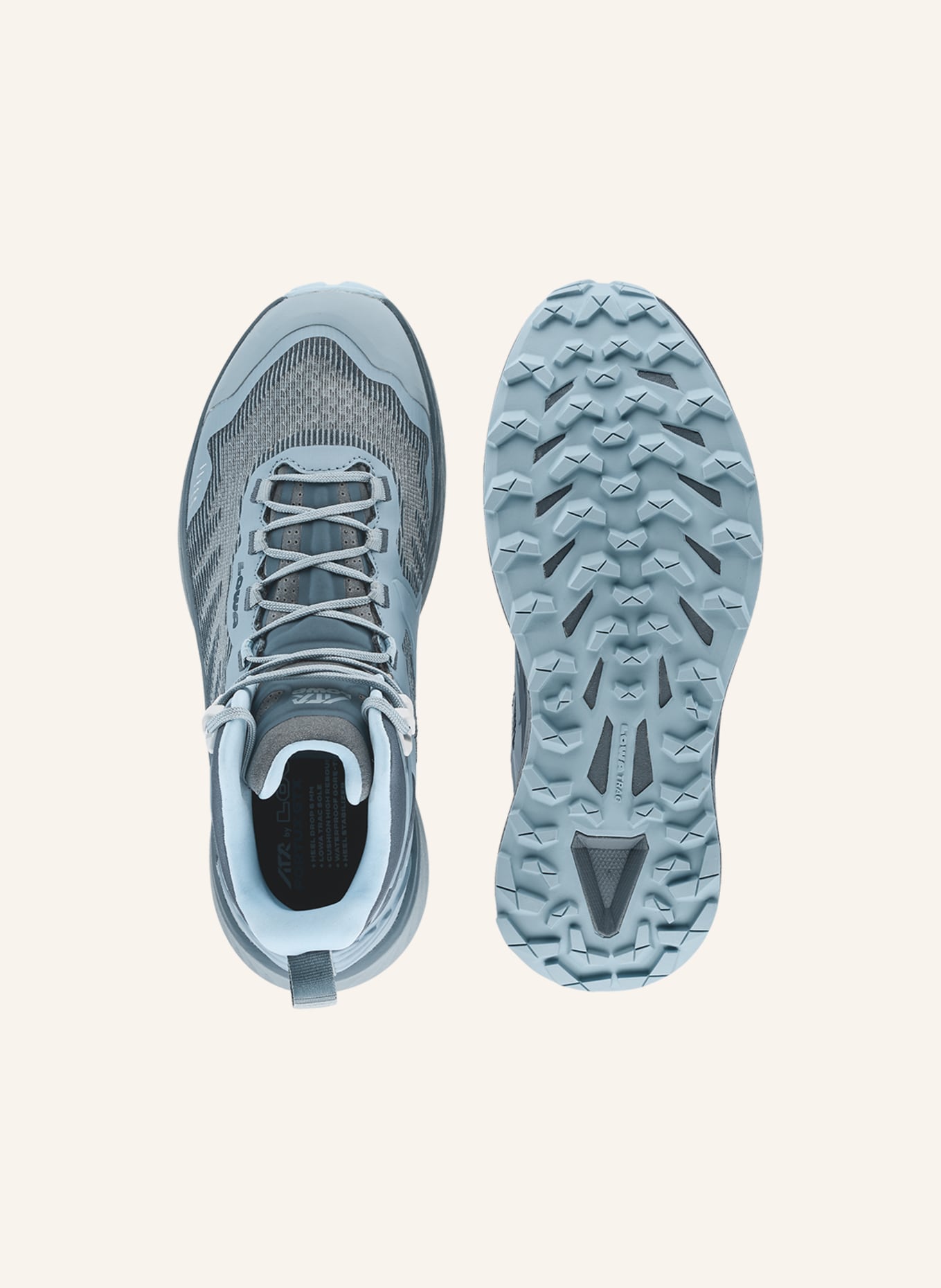 LOWA Trekkingschuhe FORTUX GTX QC: BLAU
