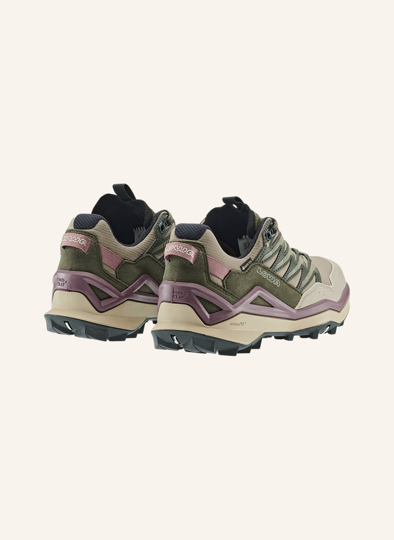LOWA Wanderschuhe MADDOX PRO GTX LO WS: BEIGE