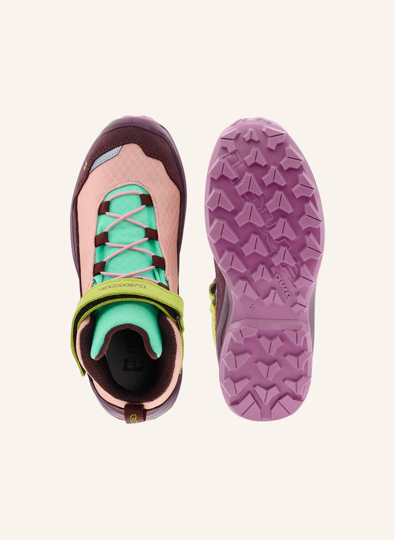 LOWA Outdoor-Schuhe MADDOX PRO GTX MID VC JR NMK: ROSA/ PINK