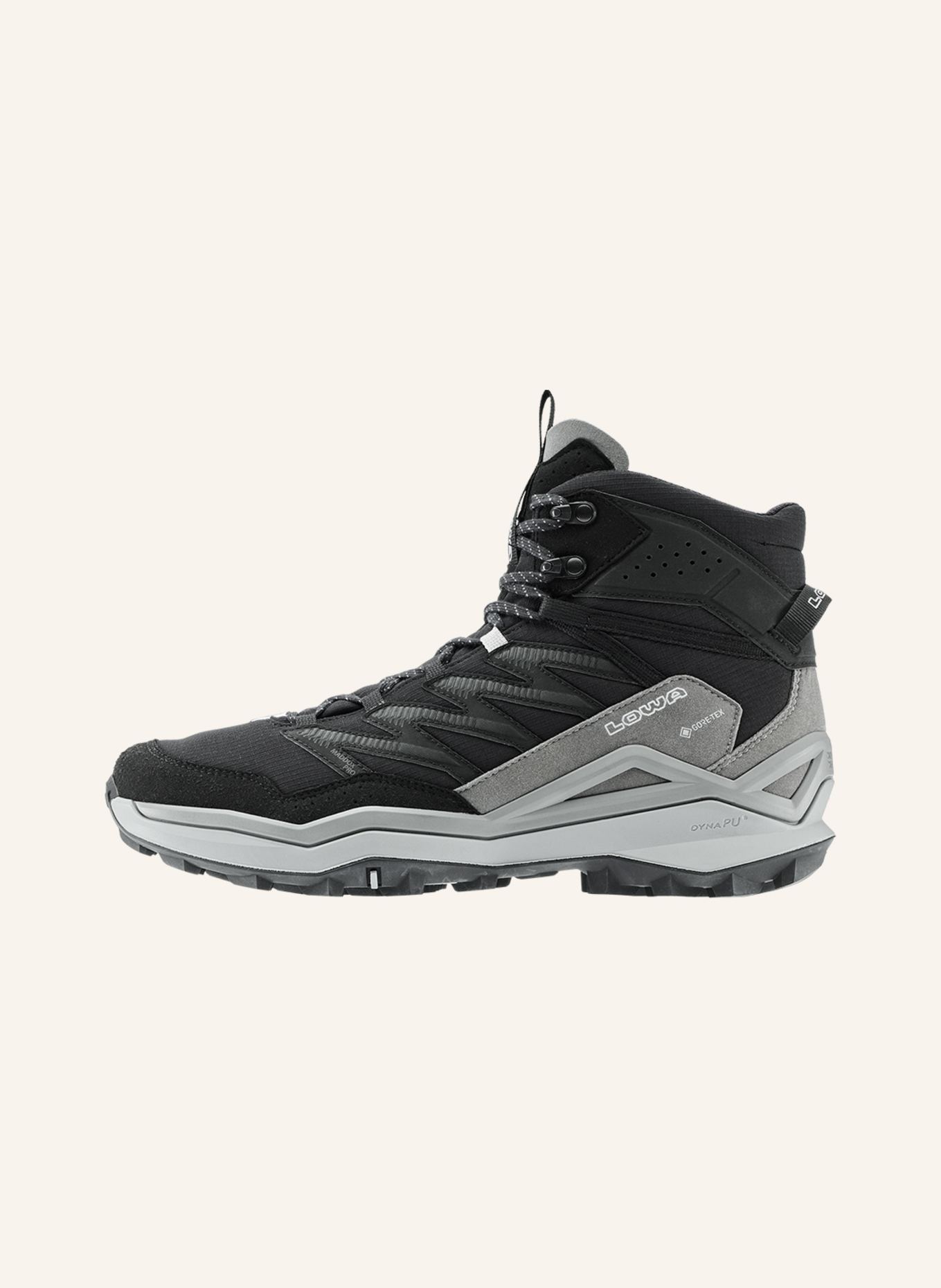 LOWA Trekkingschuhe MADDOX PRO GTX MID: SCHWARZ