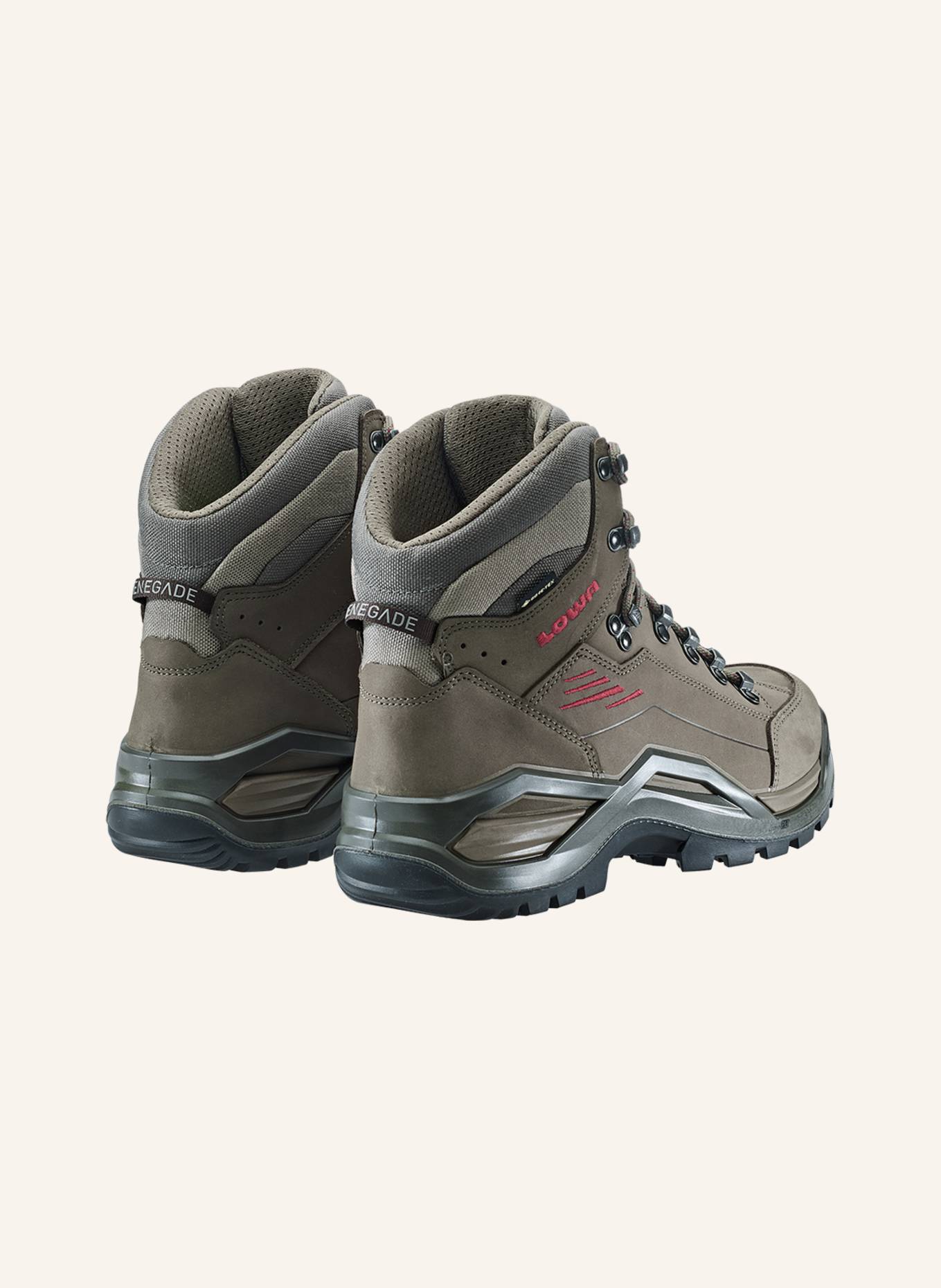 LOWA Outdoor-Schuhe RENEGADE EVO GTX MID, Farbe: BEIGE (Bild 2)