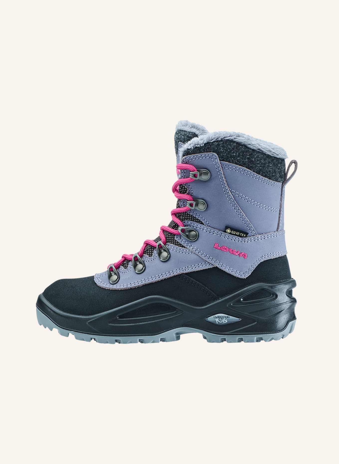 LOWA Outdoor-Schuhe COULOIR GTX HI JR, Farbe: SCHWARZ (Bild 4)