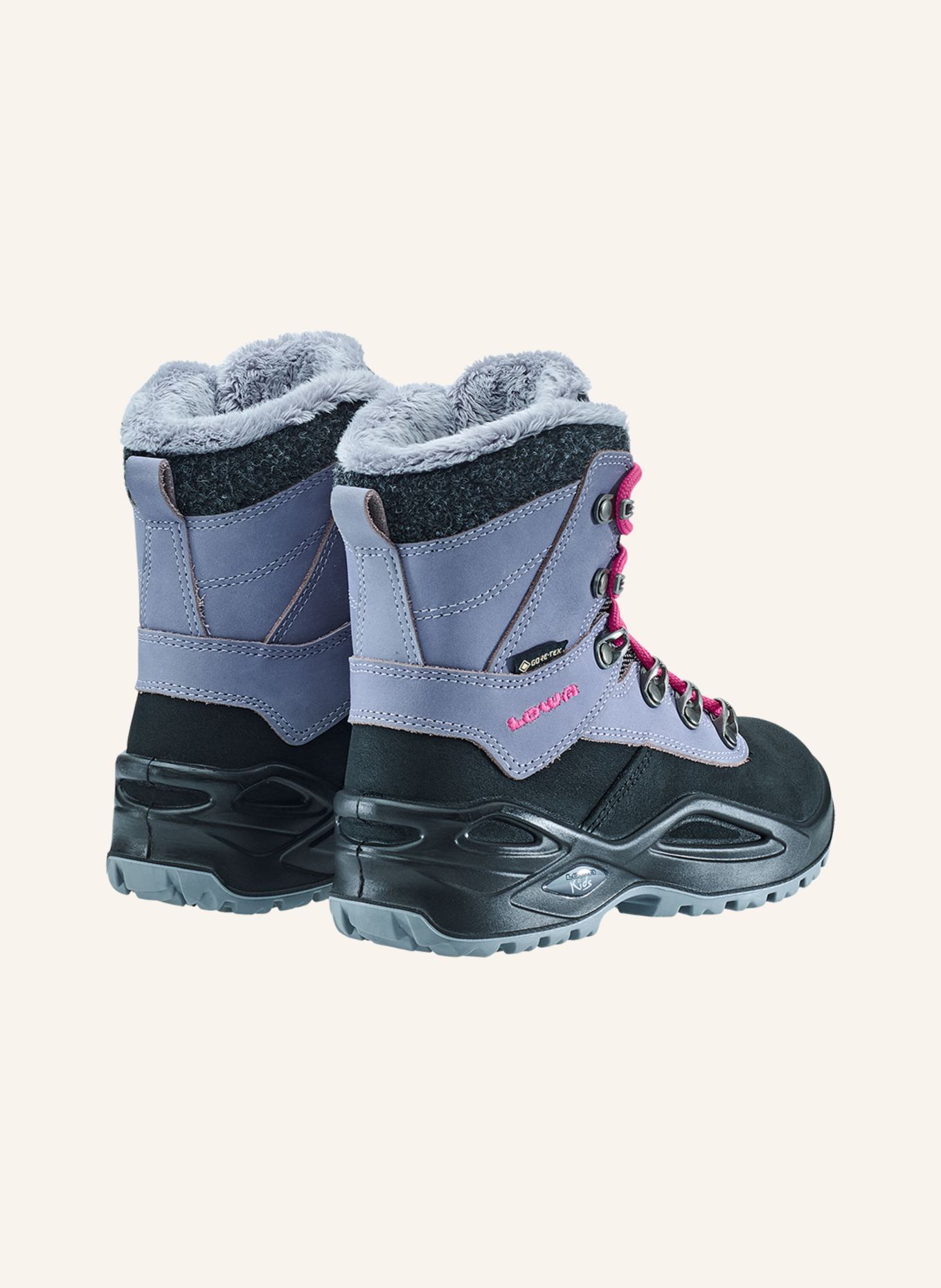 LOWA Outdoor-Schuhe COULOIR GTX HI JR, Farbe: SCHWARZ (Bild 2)