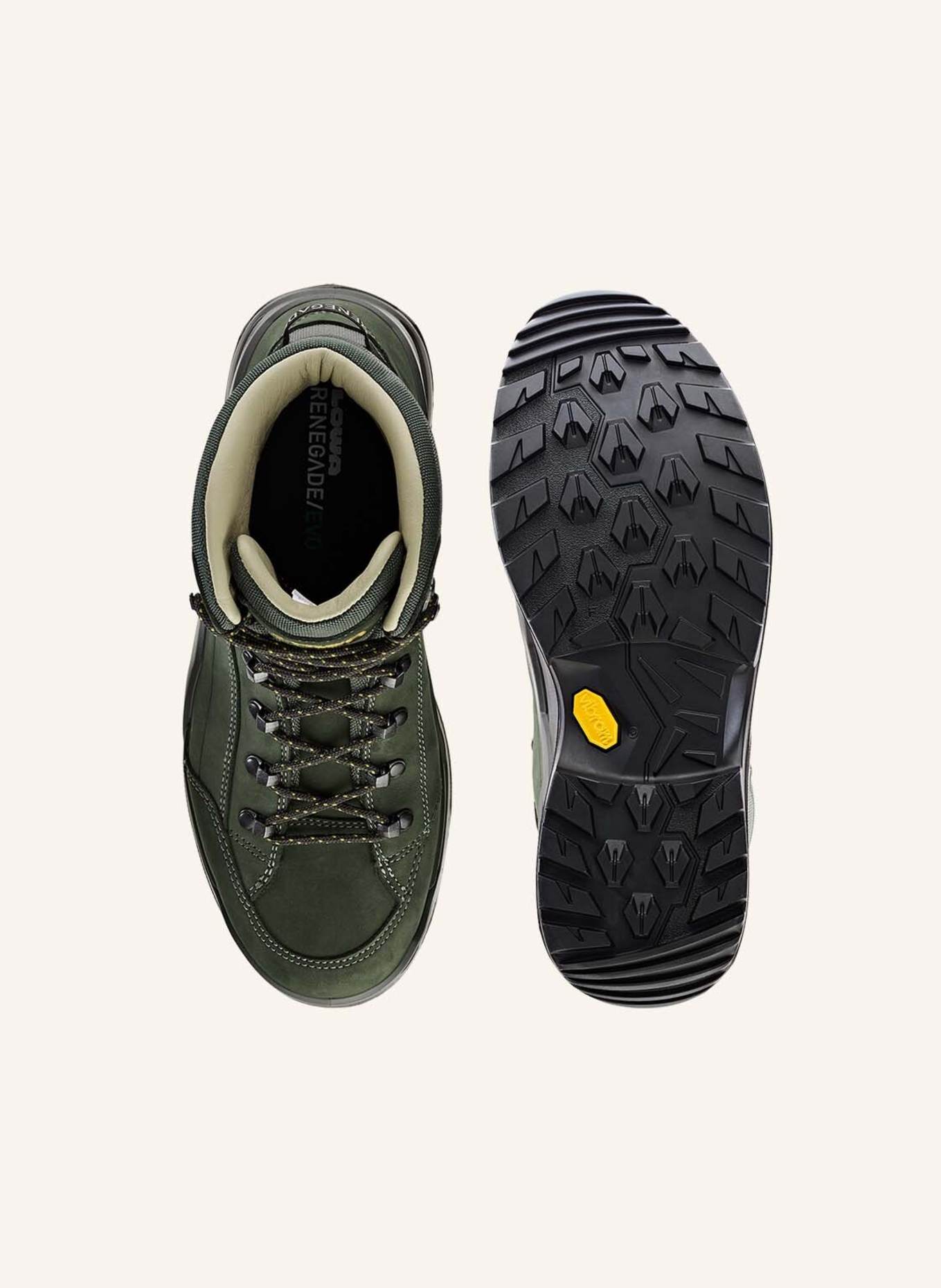 LOWA Outdoor-Schuhe RENEGADE EVO LL MID, Farbe: GRÜN (Bild 5)