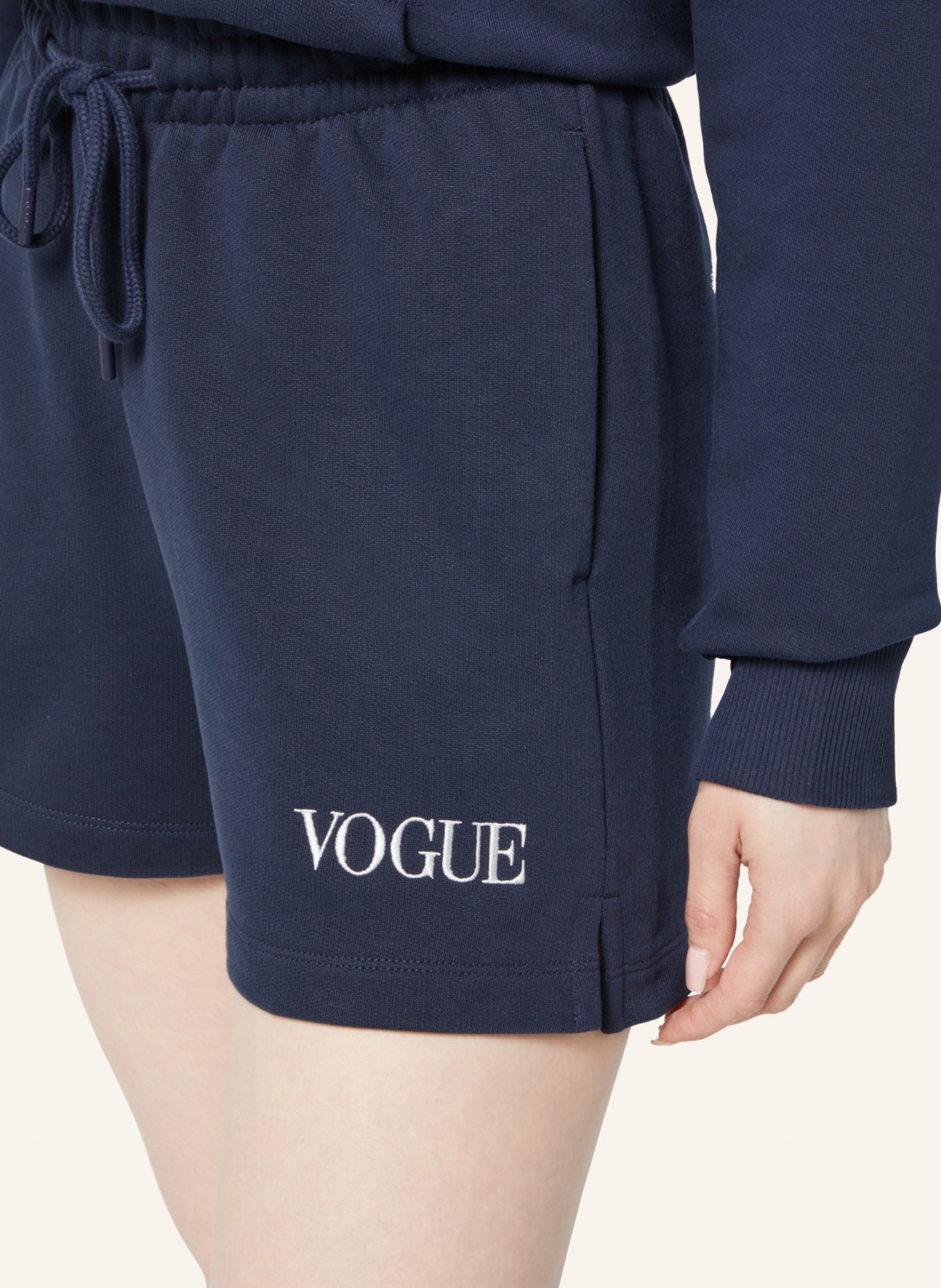 VOGUE COLLECTION Sweatshorts, Farbe: DUNKELBLAU (Bild 3)