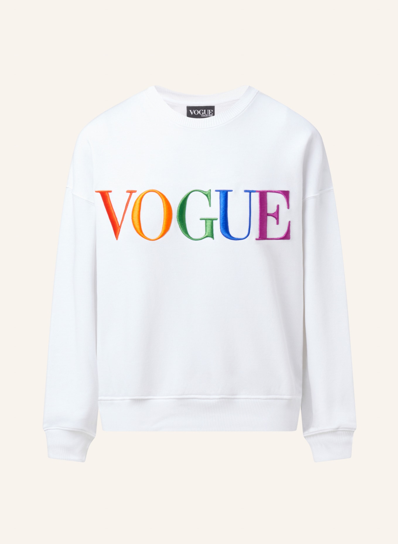 VOGUE COLLECTION Sweatshirt, Farbe: WEISS (Bild 1)