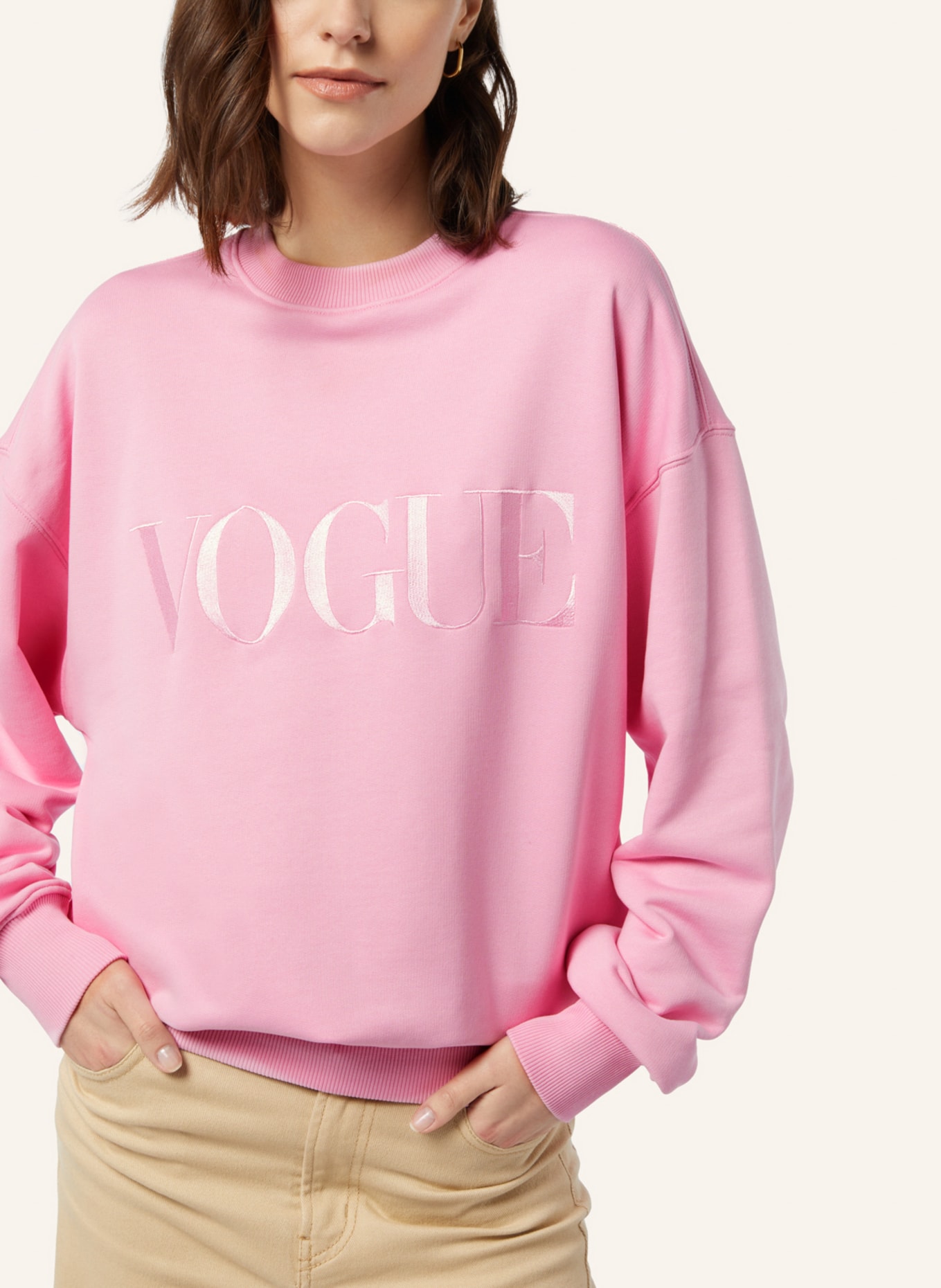 VOGUE COLLECTION Sweatshirt, Farbe: PINK (Bild 3)