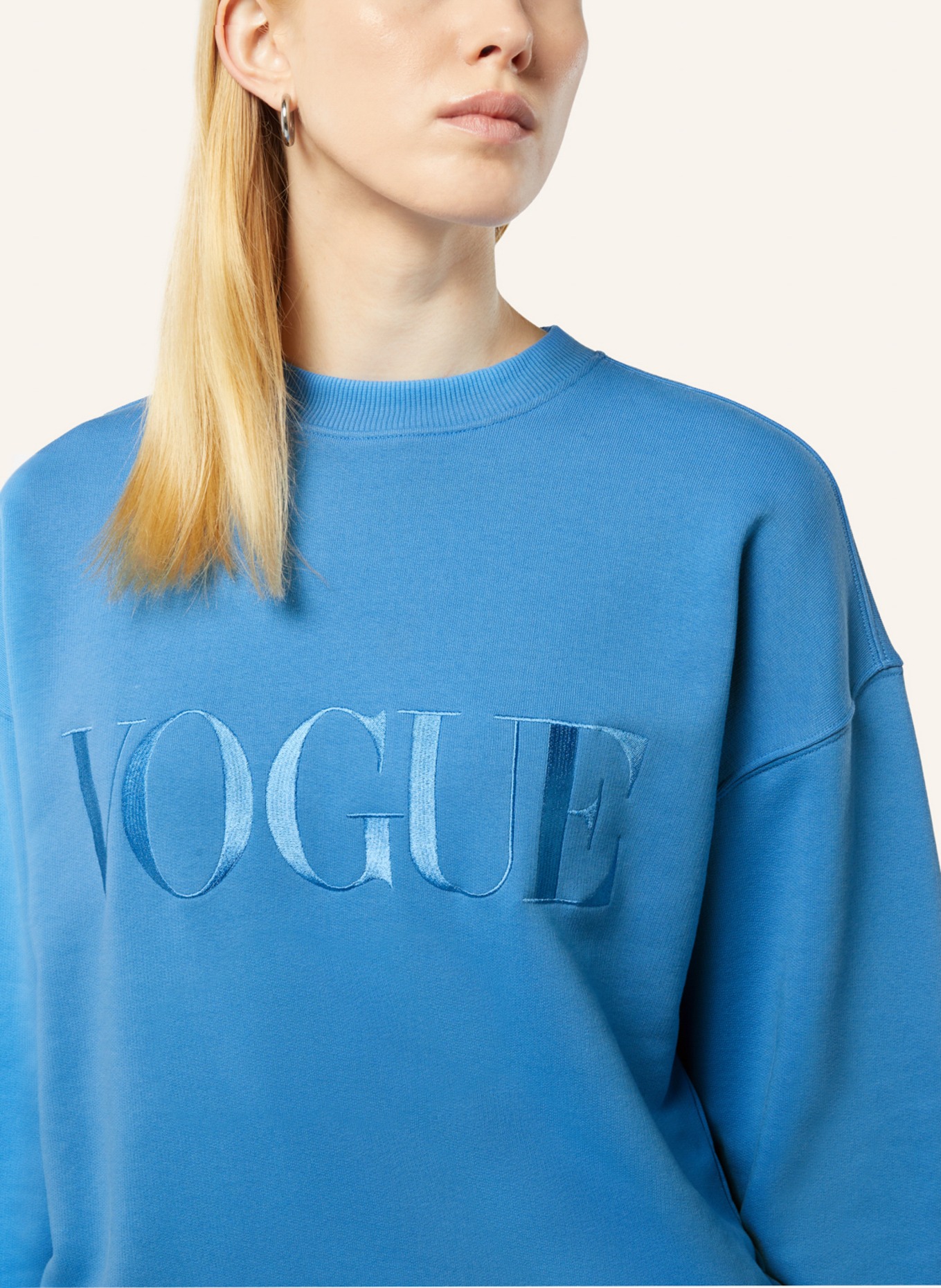 VOGUE COLLECTION Sweatshirt, Farbe: BLAU (Bild 3)