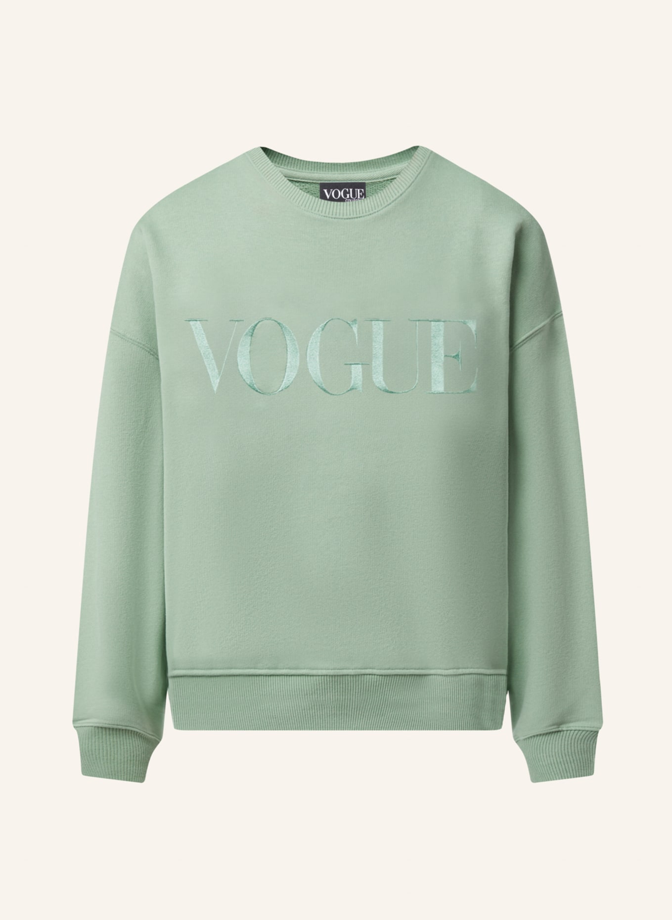 VOGUE COLLECTION Sweatshirt, Farbe: GRÜN (Bild 1)