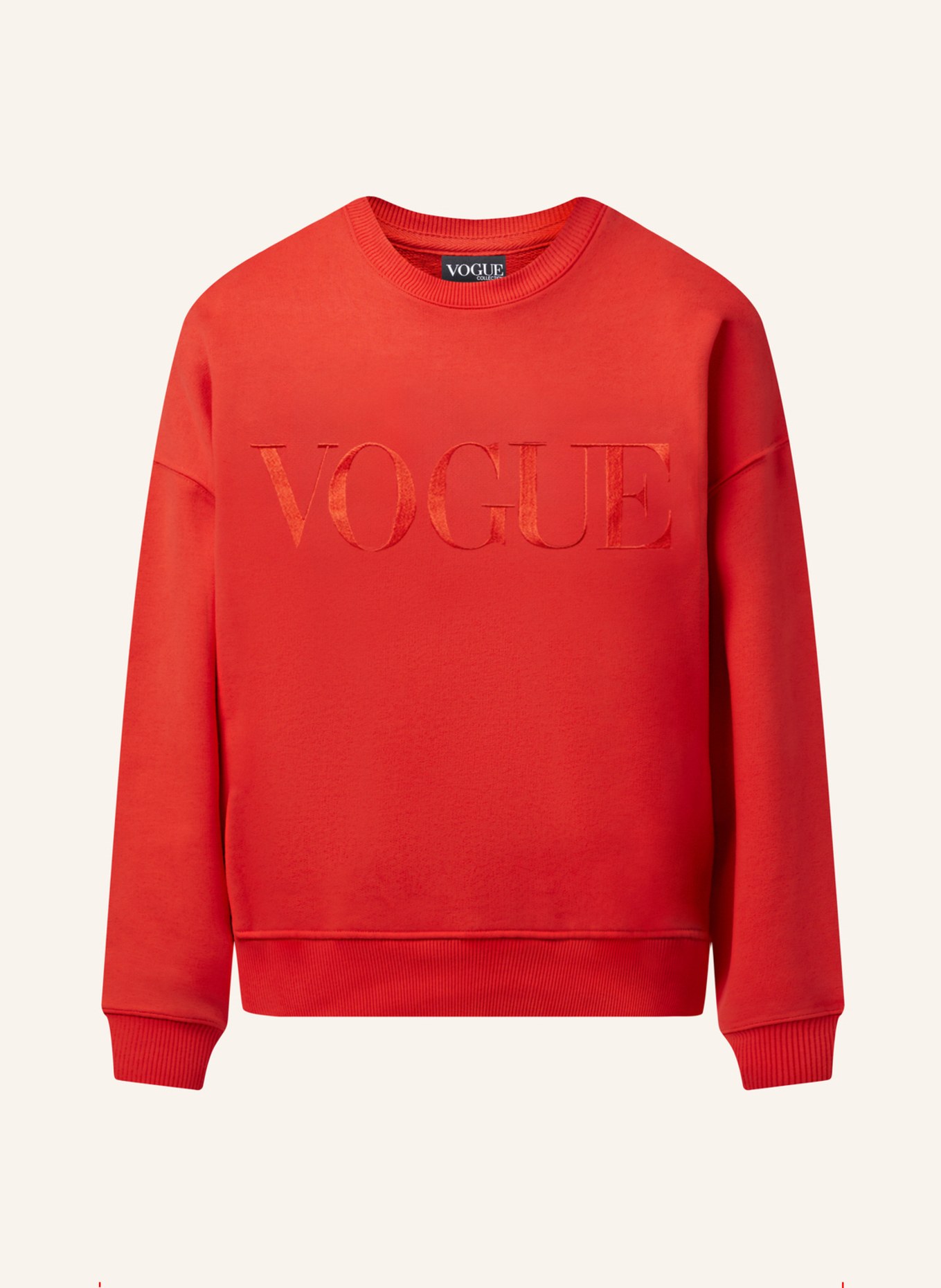 VOGUE COLLECTION Sweatshirt, Farbe: ROT (Bild 1)