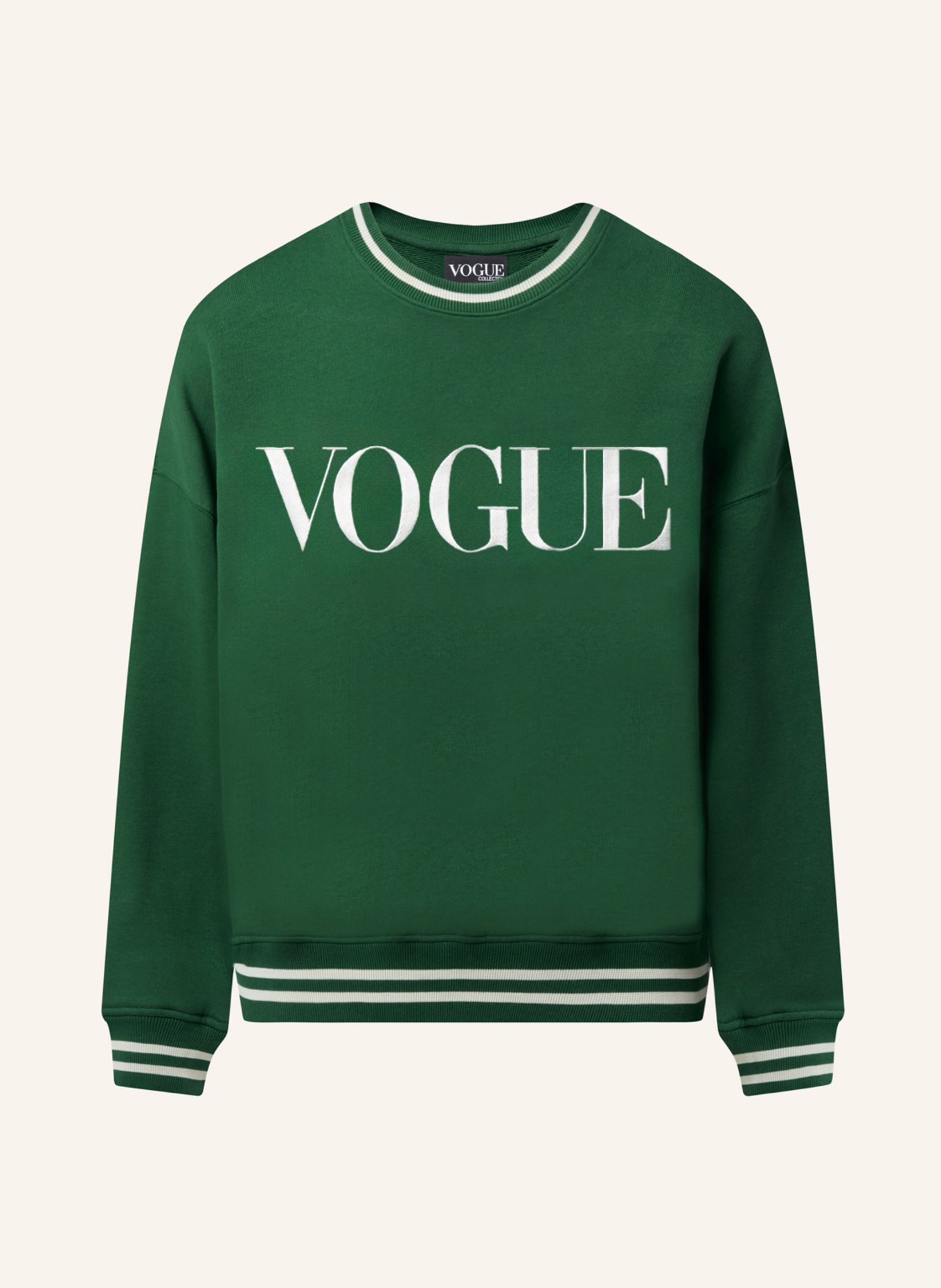 VOGUE COLLECTION Sweatshirt, Farbe: GRÜN (Bild 1)