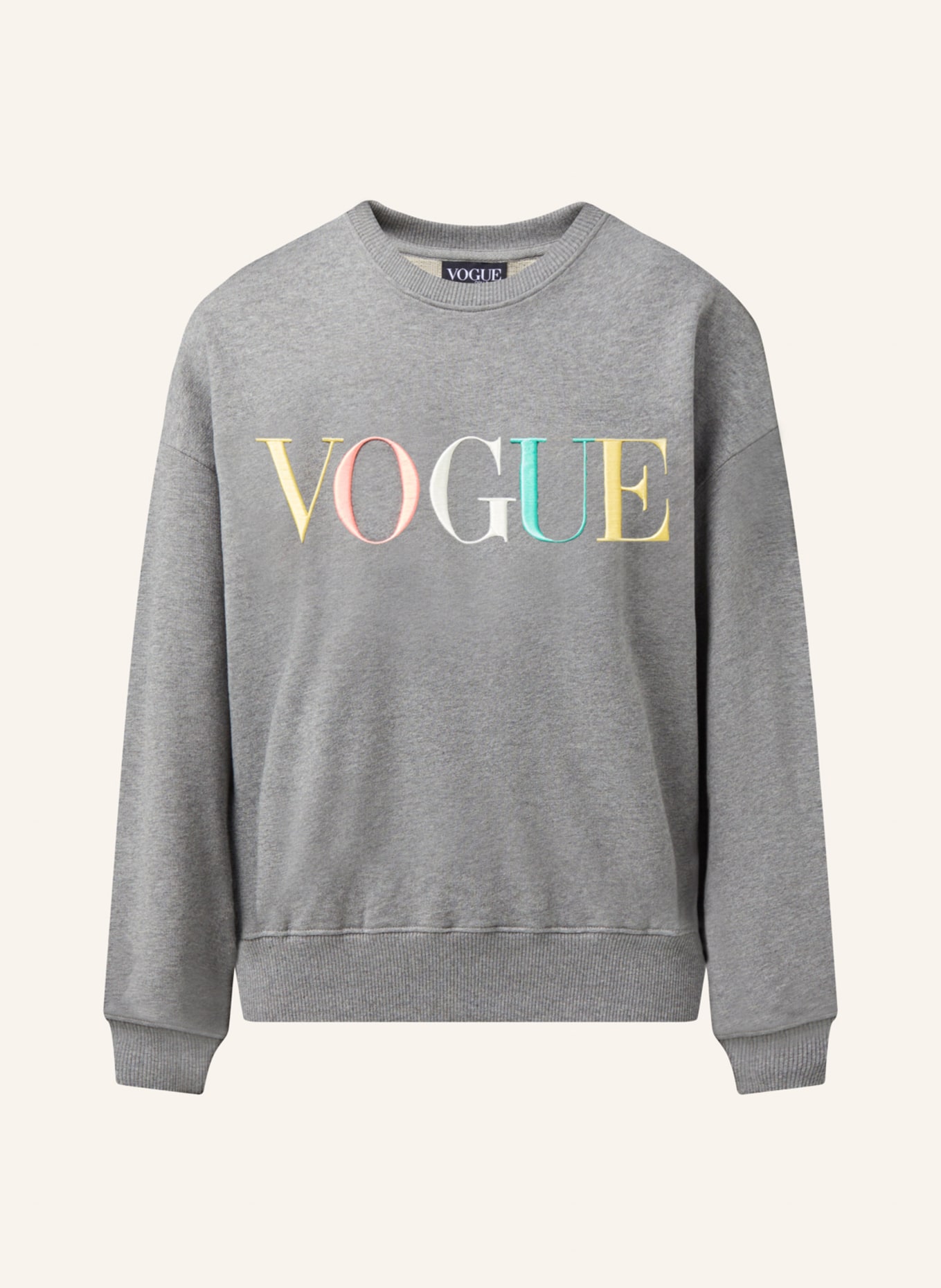 VOGUE COLLECTION Sweatshirt, Farbe: GRAU (Bild 1)