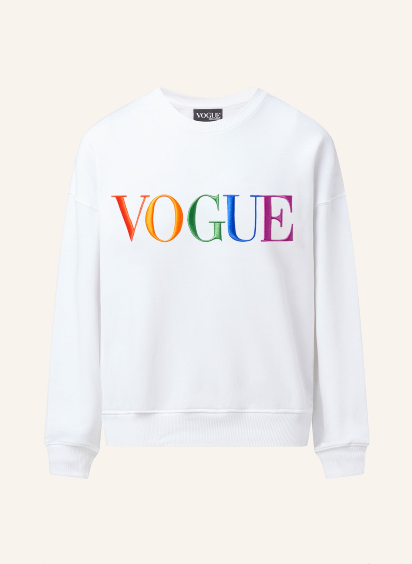 VOGUE COLLECTION Sweatshirt, Farbe: WEISS (Bild 1)