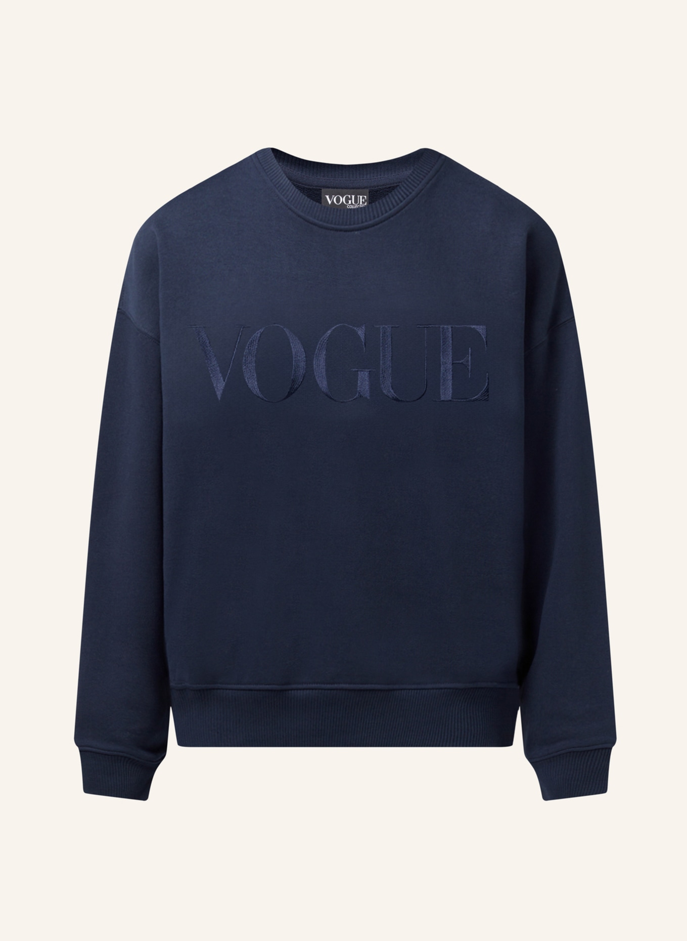 VOGUE COLLECTION Sweatshirt, Farbe: DUNKELBLAU (Bild 1)