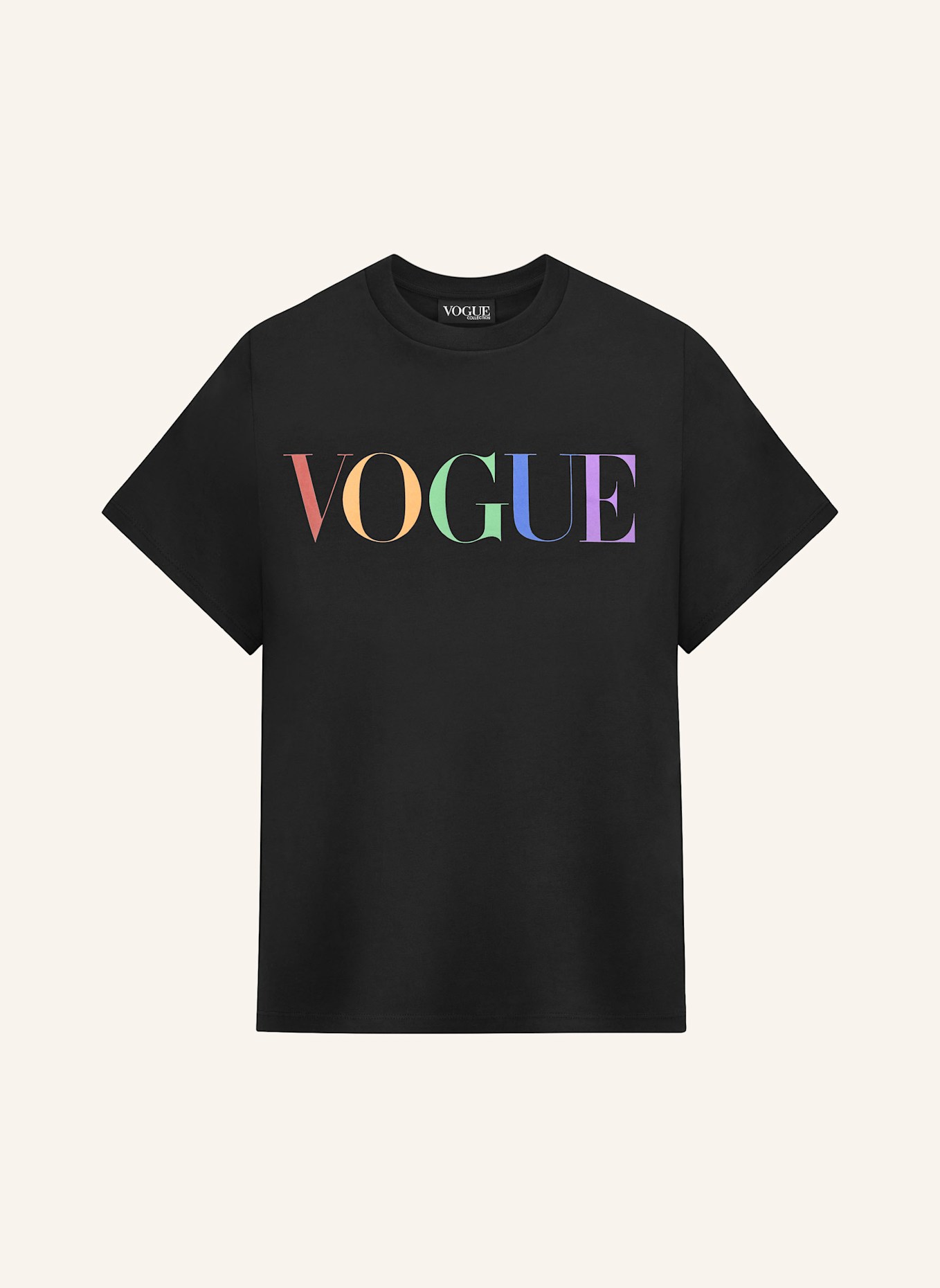 VOGUE COLLECTION T-Shirt, Farbe: SCHWARZ (Bild 1)