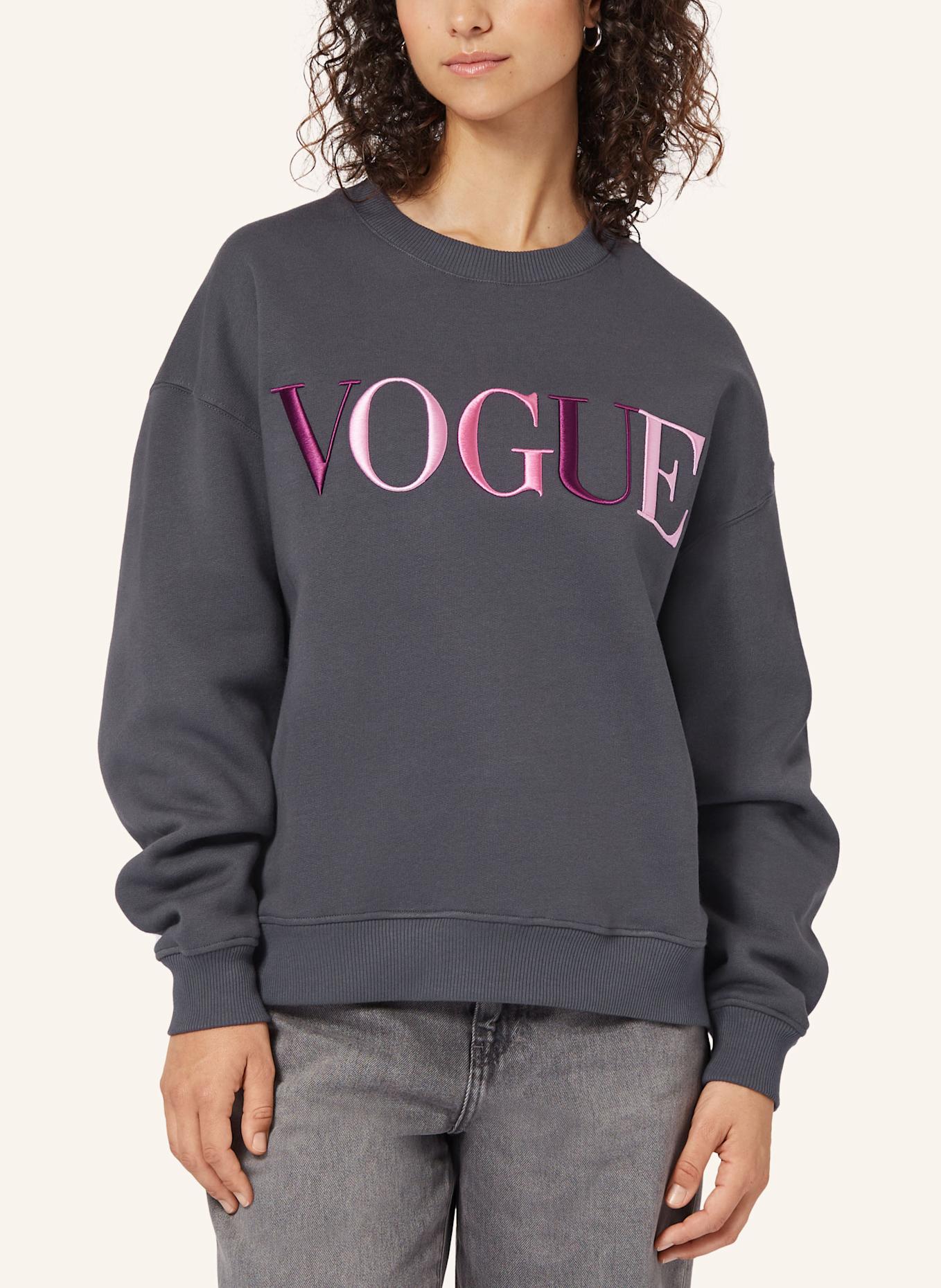 VOGUE COLLECTION Sweatshirt, Farbe: GRAU (Bild 3)