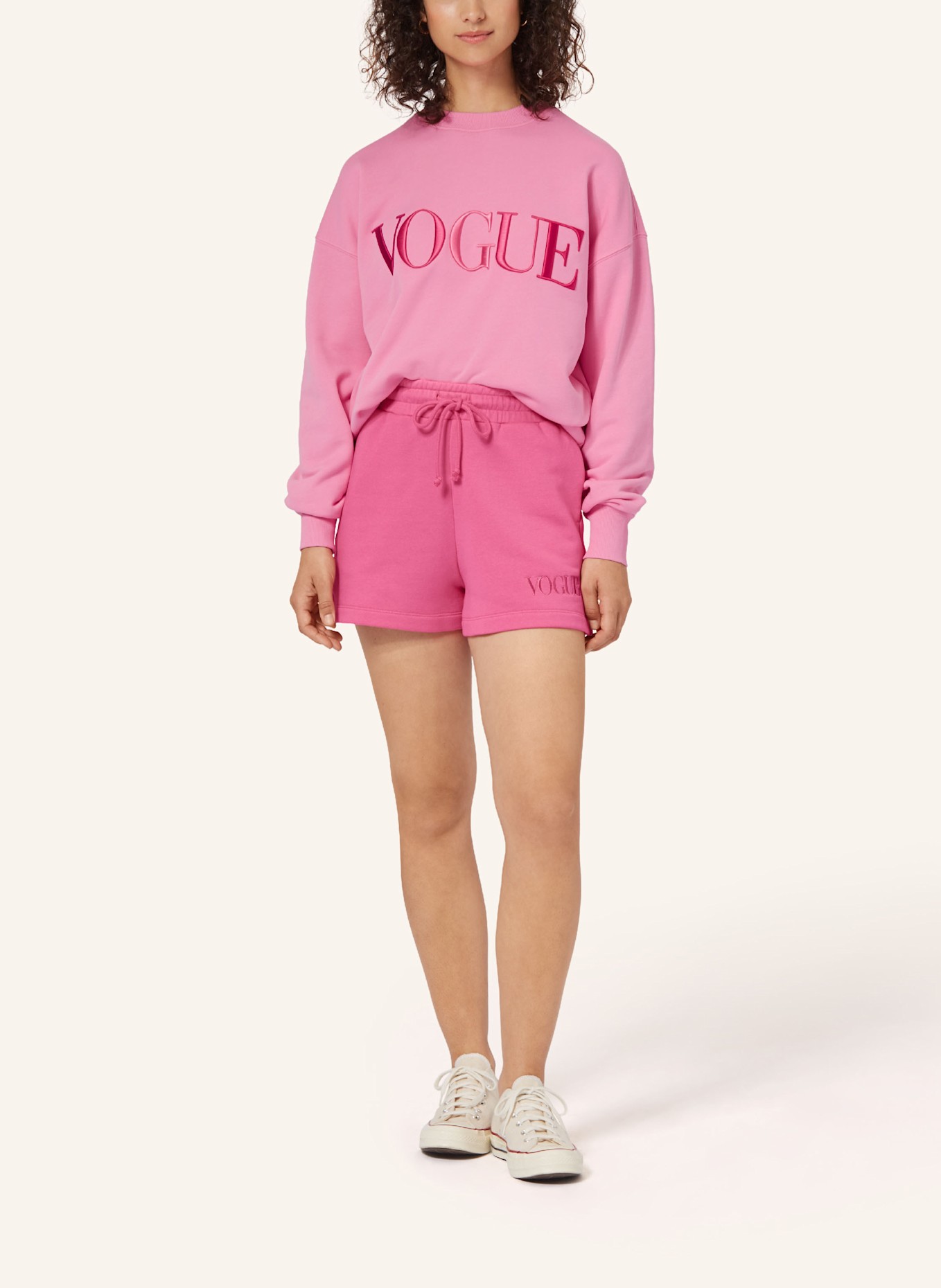 VOGUE COLLECTION Sweatshorts, Farbe: PINK (Bild 4)