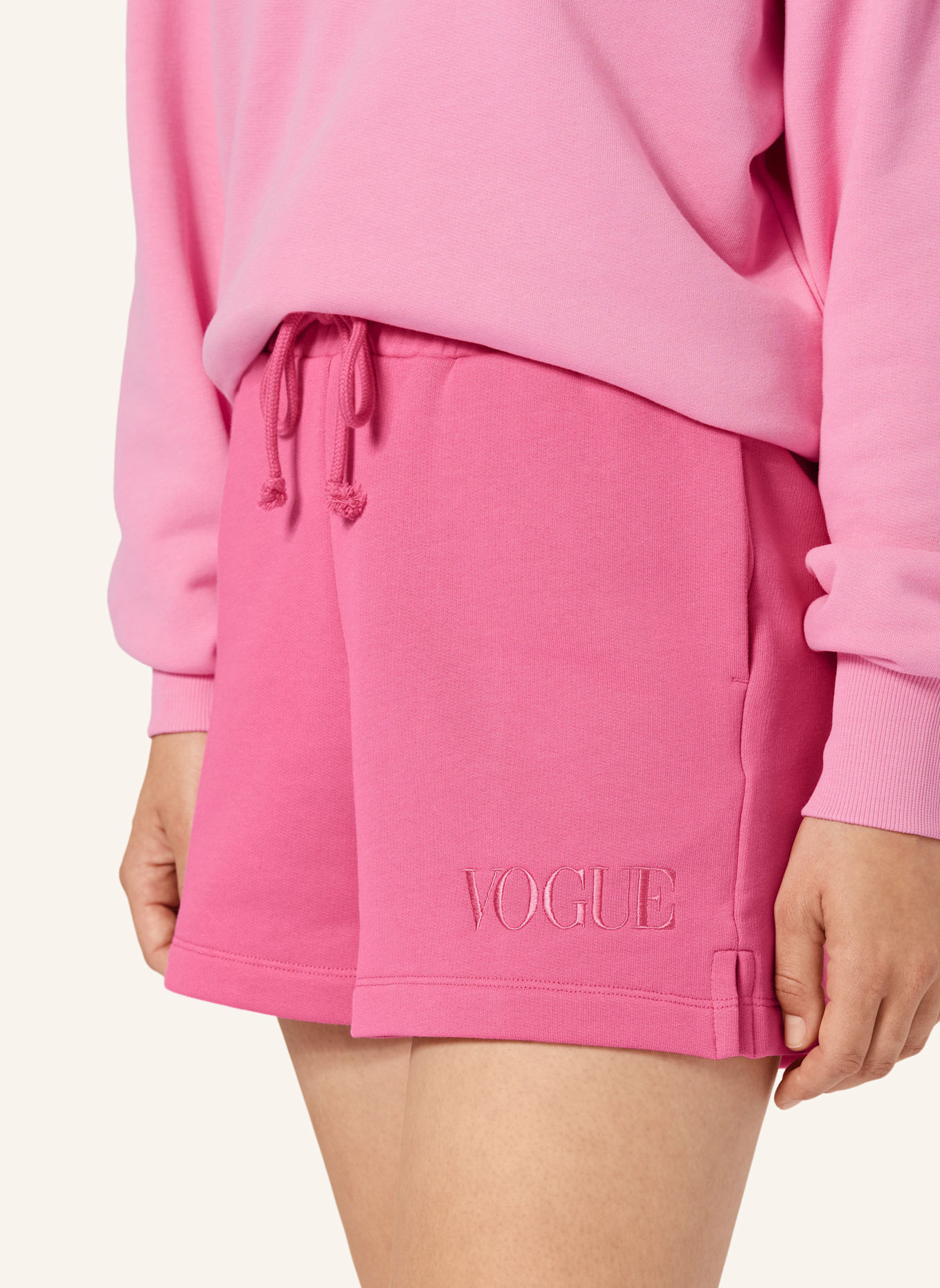 VOGUE COLLECTION Sweatshorts, Farbe: PINK (Bild 3)