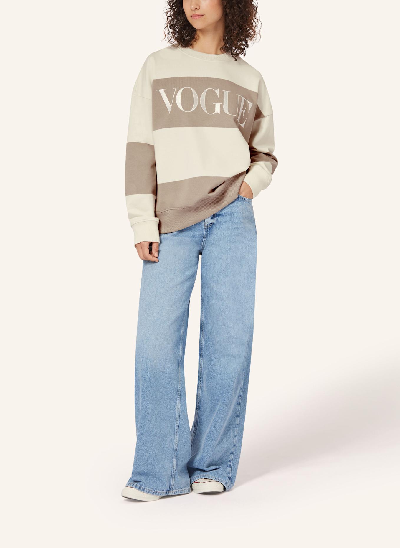 VOGUE COLLECTION Sweatshirt, Farbe: BEIGE (Bild 4)