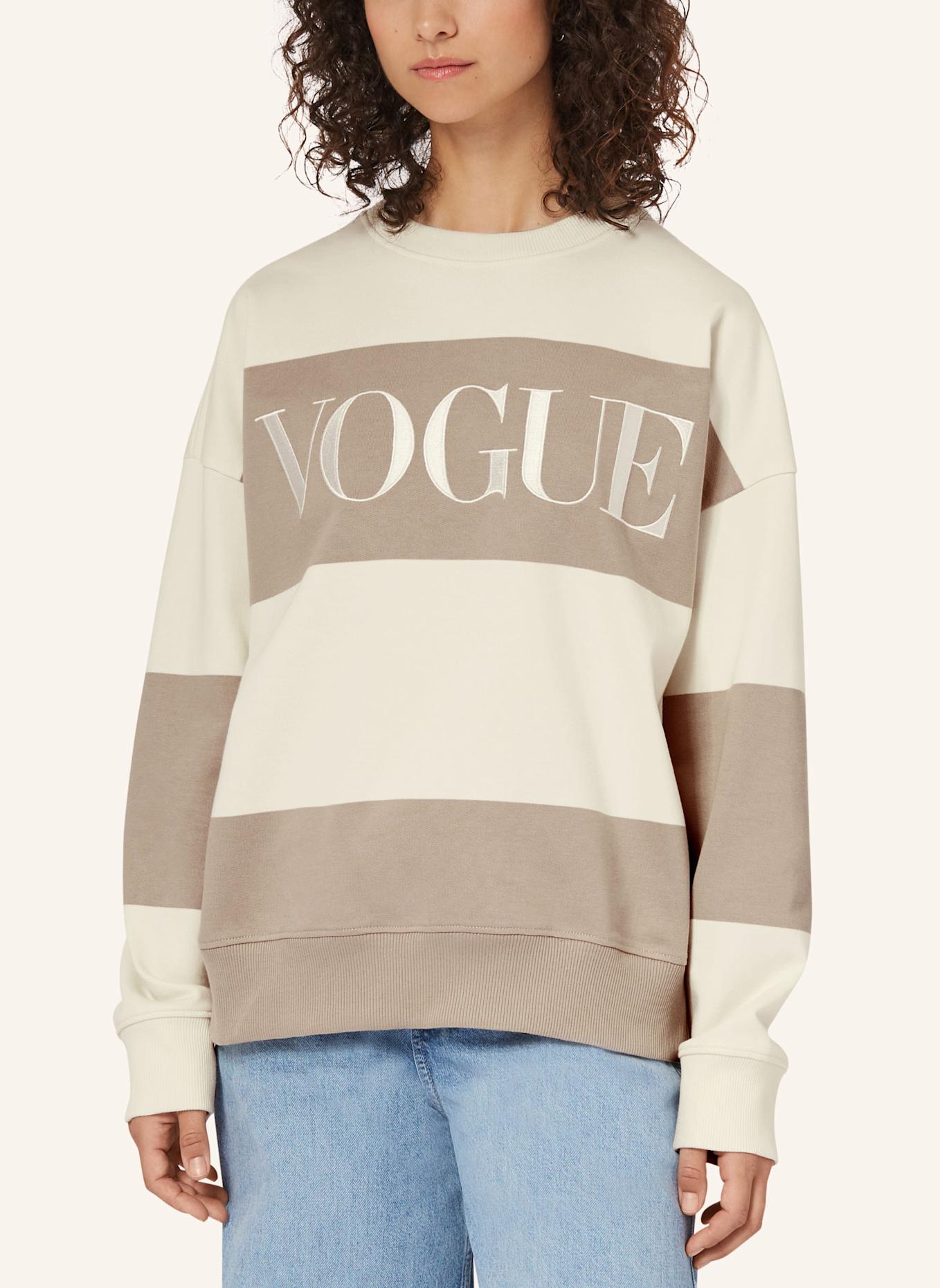 VOGUE COLLECTION Sweatshirt, Farbe: BEIGE (Bild 3)