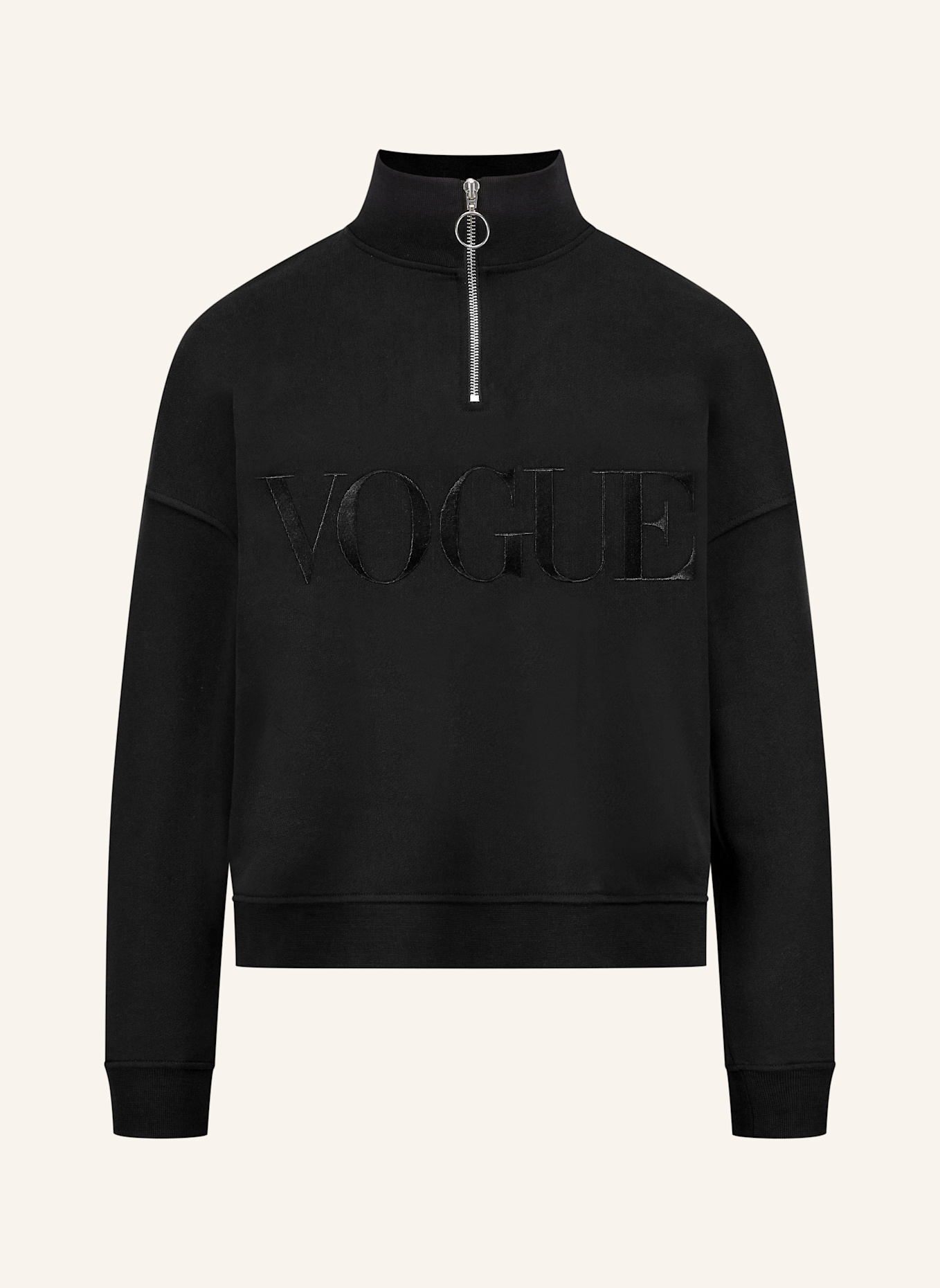 VOGUE COLLECTION Sweatshirt, Farbe: SCHWARZ (Bild 1)