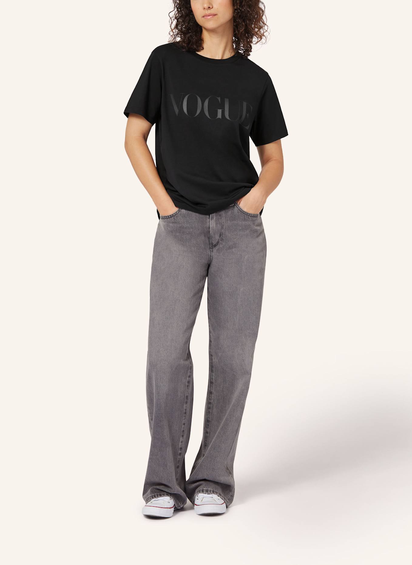 VOGUE COLLECTION T-Shirt, Farbe: SCHWARZ (Bild 4)