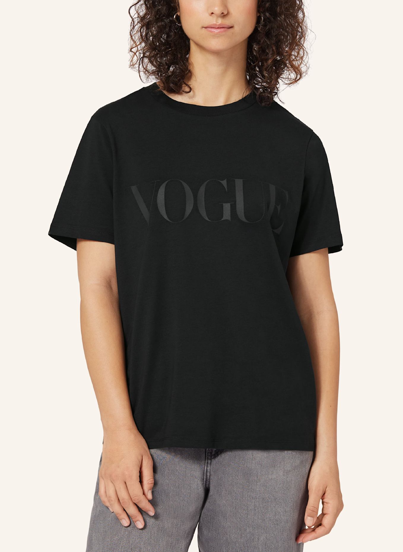 VOGUE COLLECTION T-Shirt, Farbe: SCHWARZ (Bild 3)