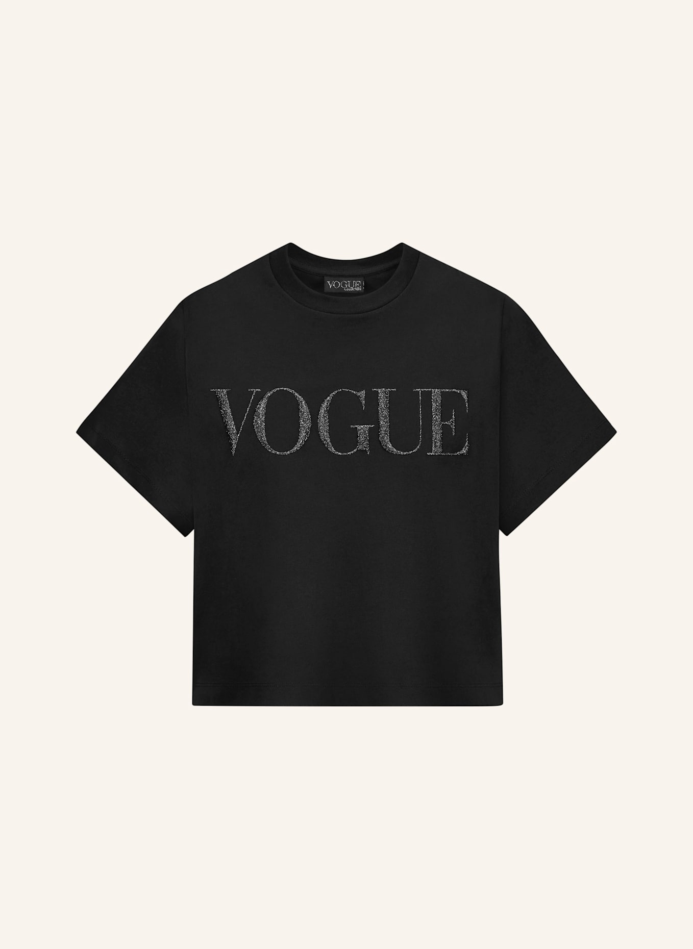 VOGUE COLLECTION T-Shirt, Farbe: SCHWARZ (Bild 1)